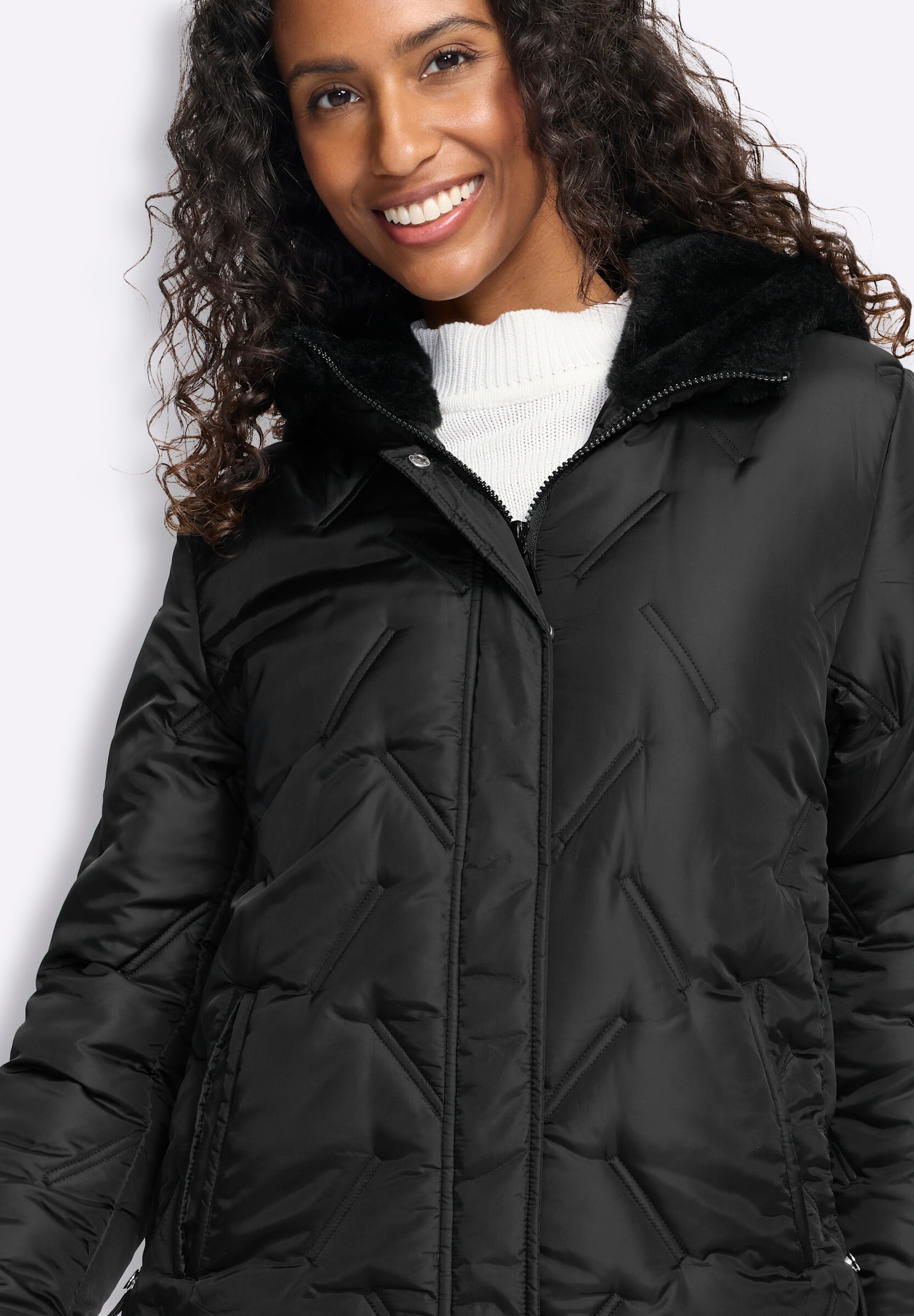 heine Steppjacke »Jacke Steppjacke« mit Kapuze