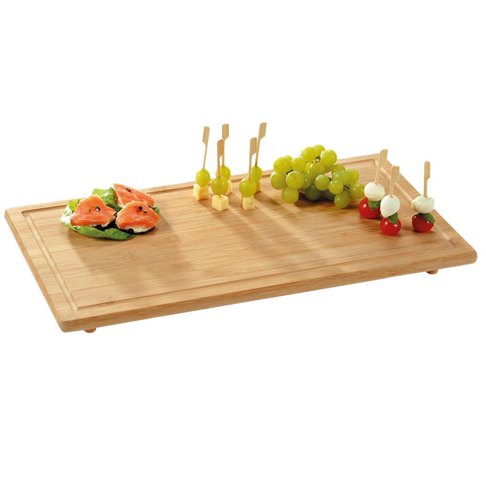 KESPER® Schneidebrett »Schneide-& Abdeckplatte, Bambus« 2er Set