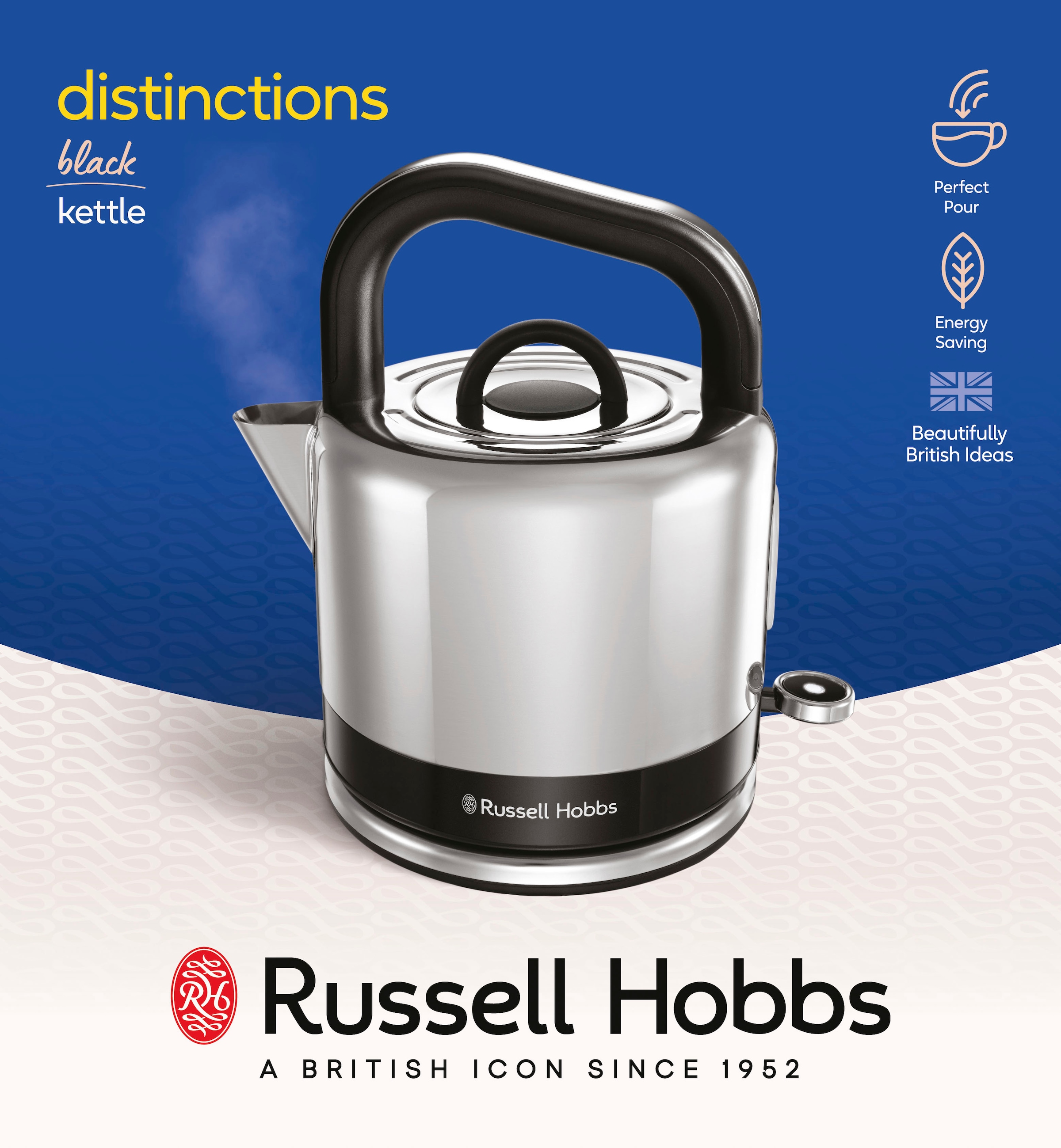 RUSSELL HOBBS Wasserkocher »Distinctions Titanium 26422-70«, 1,5 l, 2400 W