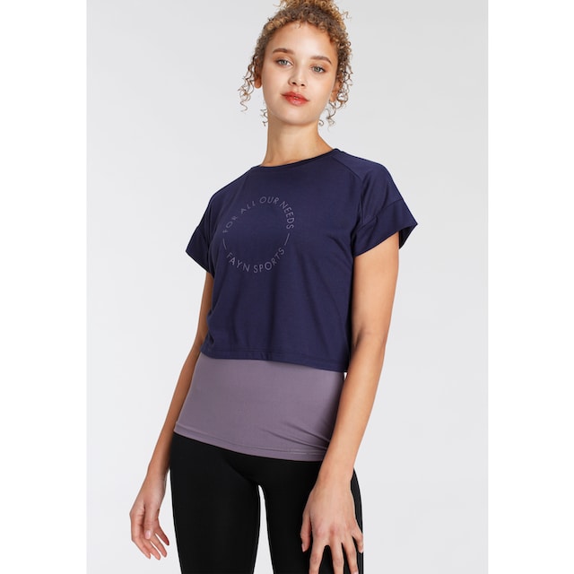 FAYN SPORTS T-Shirt »Cropped Top«, (Set, 2 tlg.) bei ♕