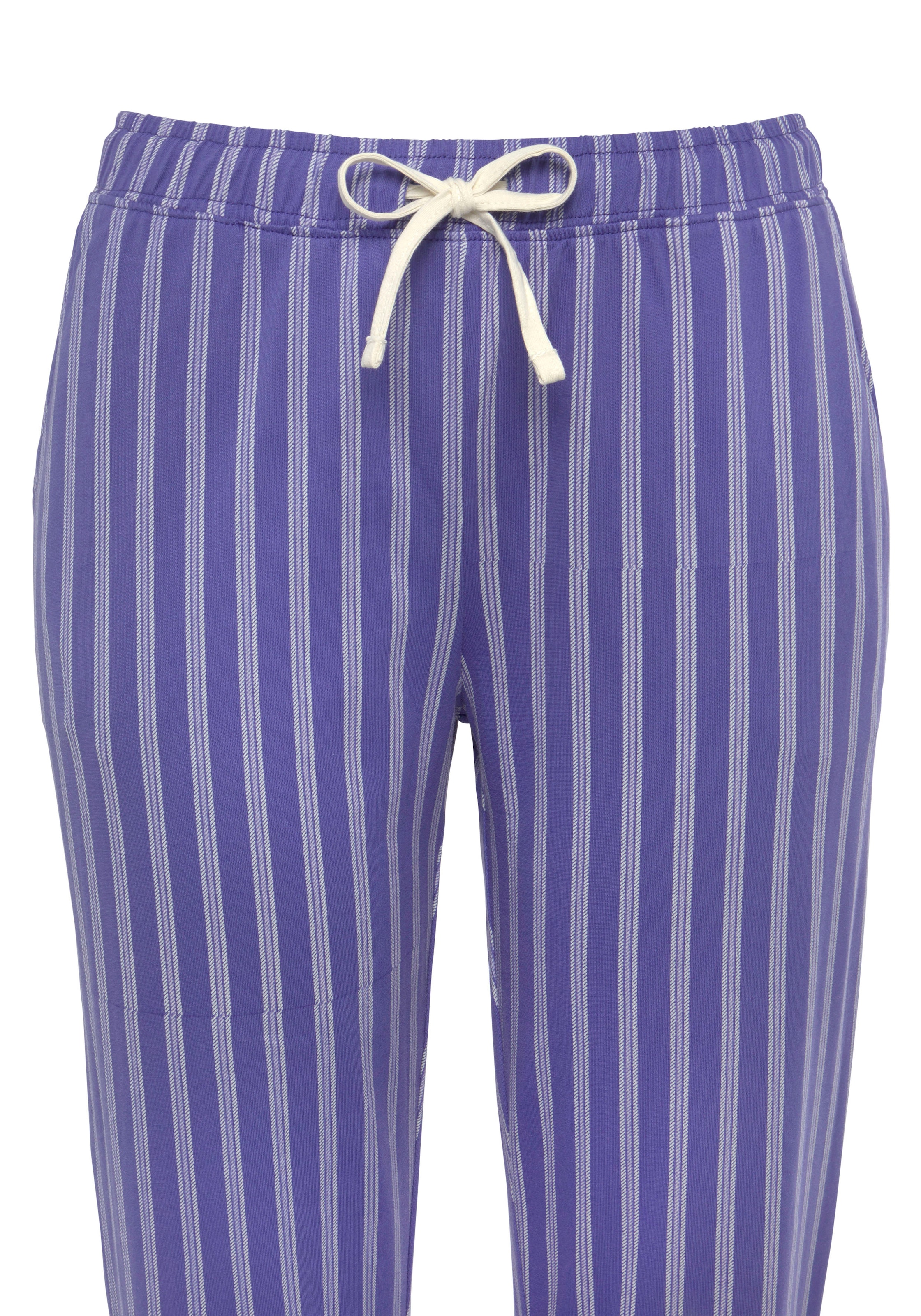 Vivance Dreams Pyjama 2-teilig, 2 tlg. mit zartem Streifenmuster