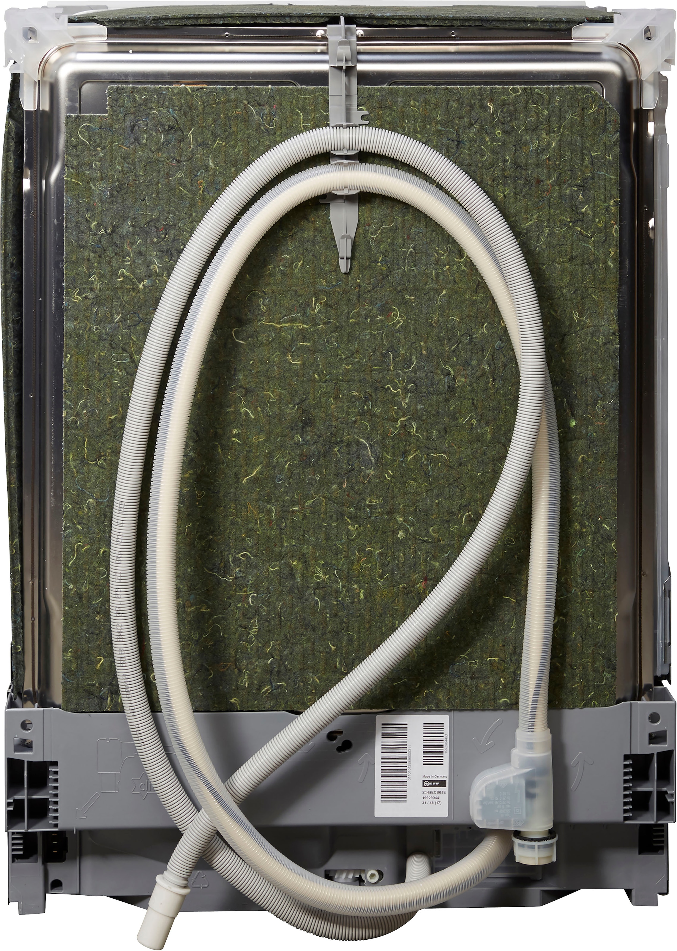 NEFF teilintegrierbarer Geschirrspüler N 50 »S145ECS05E«, 13 Maßgedecke, Besteckschublade für einfaches Beladen