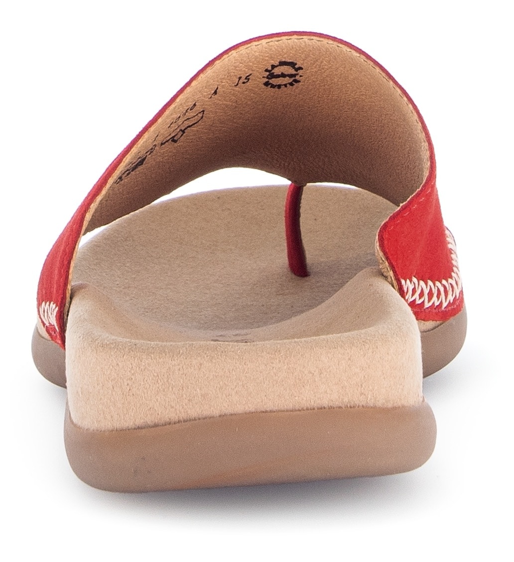 Gabor Dianette, Keilabsatz, Sommerschuh, Bequemschuh mit Zehenring