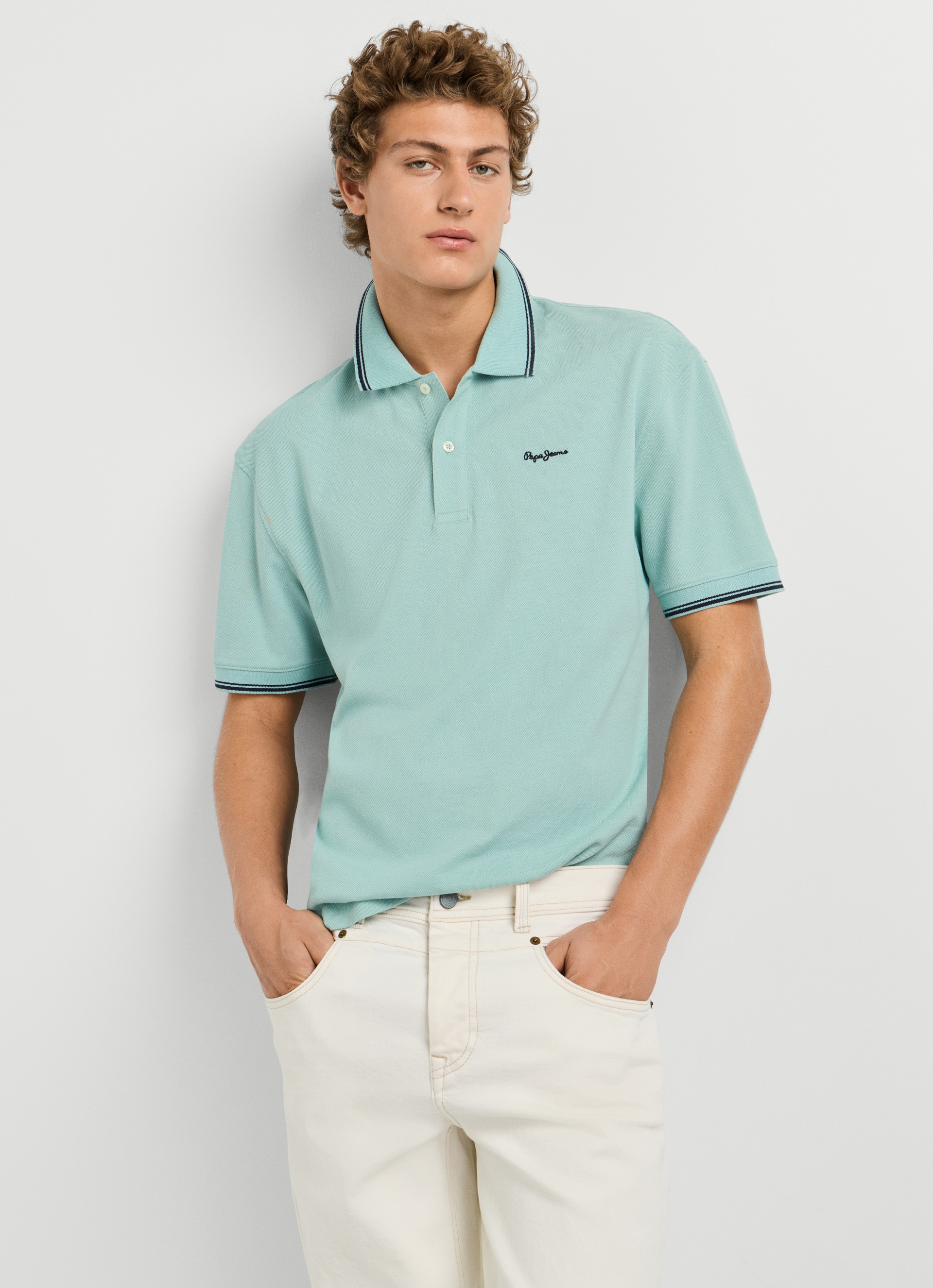 Pepe Jeans Poloshirt »MATTHEW« aus Baumwoll-Piqué