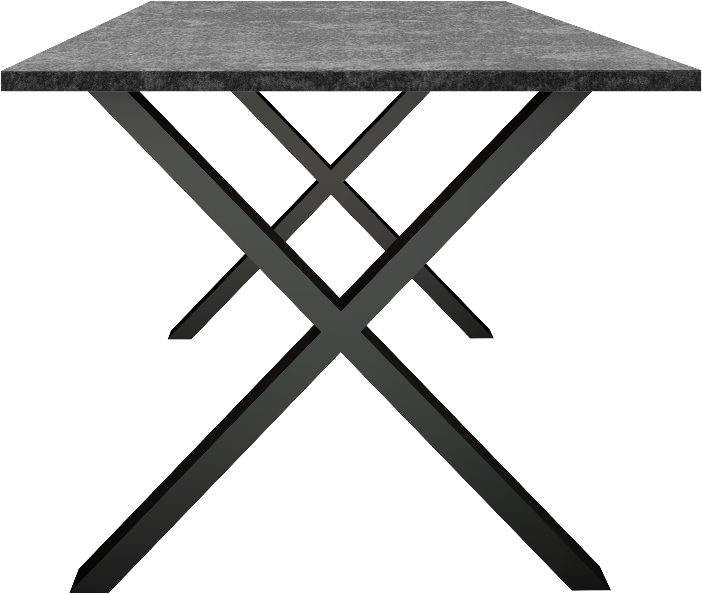 Mäusbacher Esstisch »Big System Metall« Metallgestell in X Form