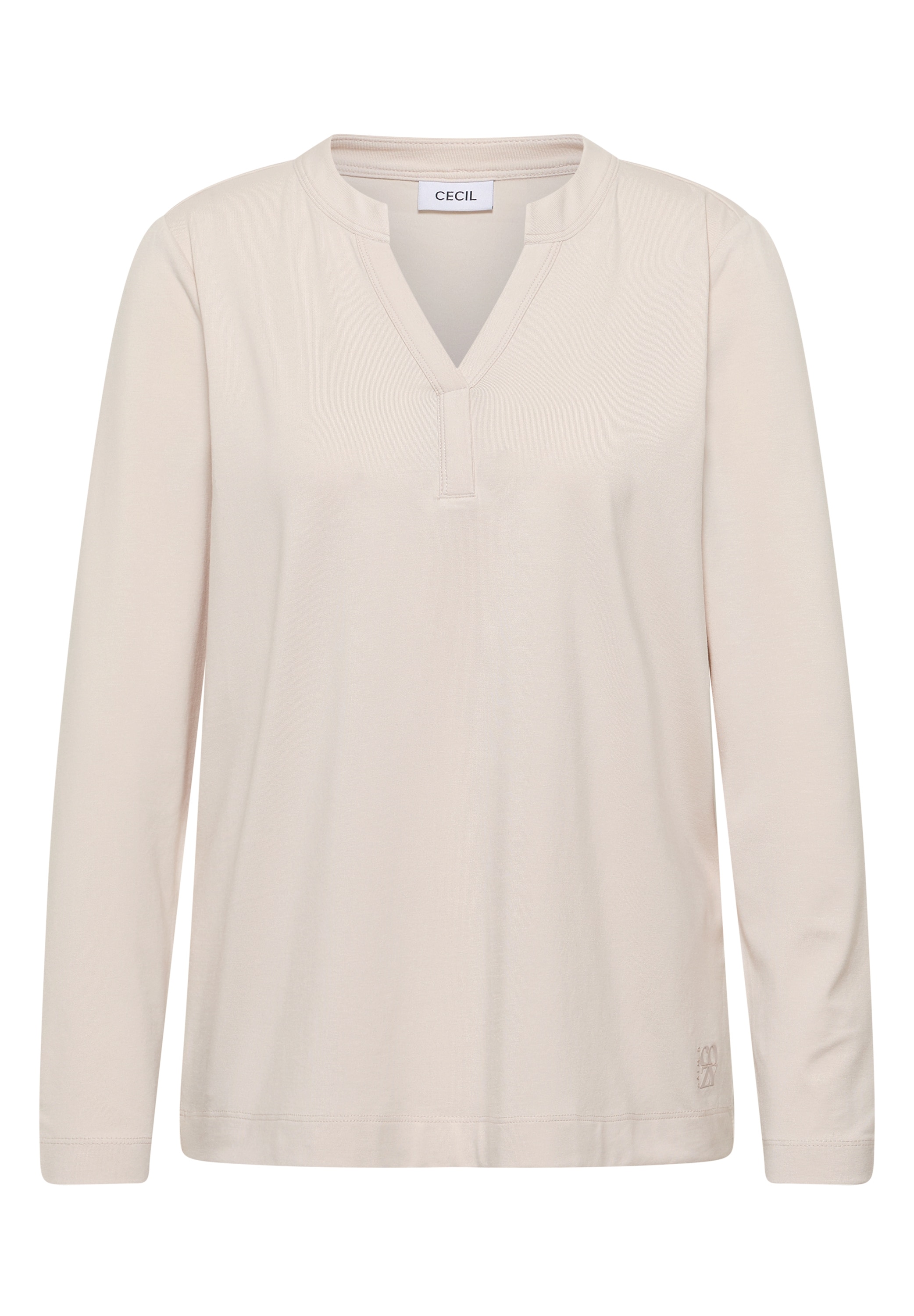 Cecil Langarmshirt im Tunika-Look