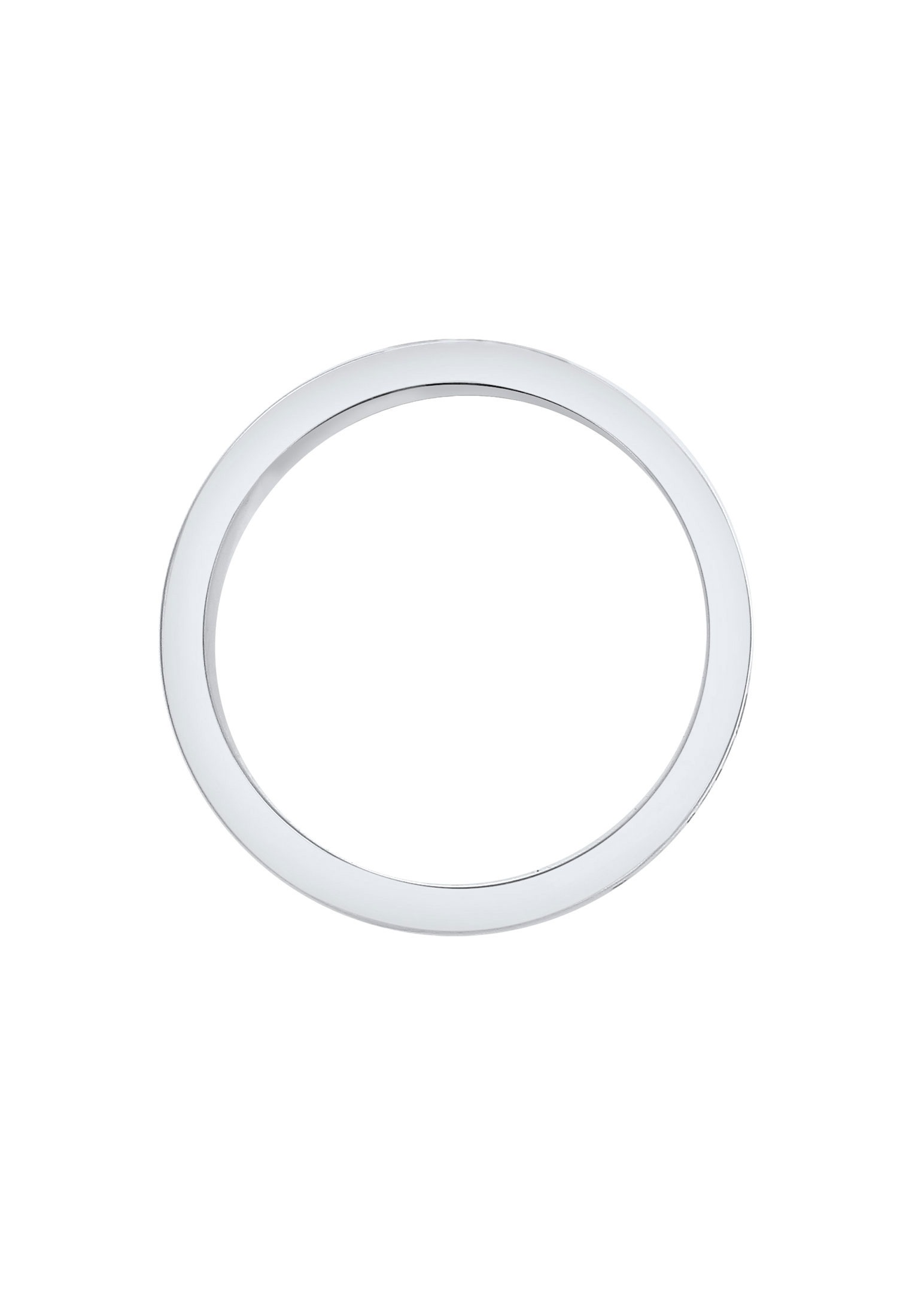 Kuzzoi Silberring »Ring Herren Bandring Römische Zahlen 925 Silber«