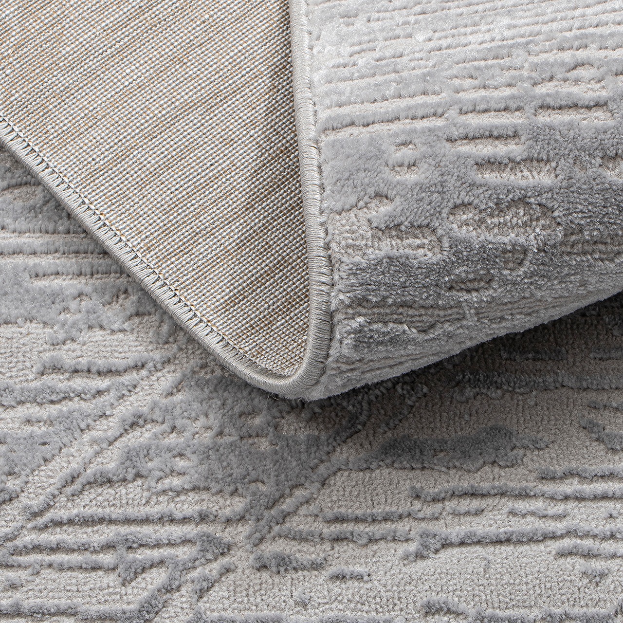 Sehrazat Teppich »Moda 1200« rund 11 mm Höhe