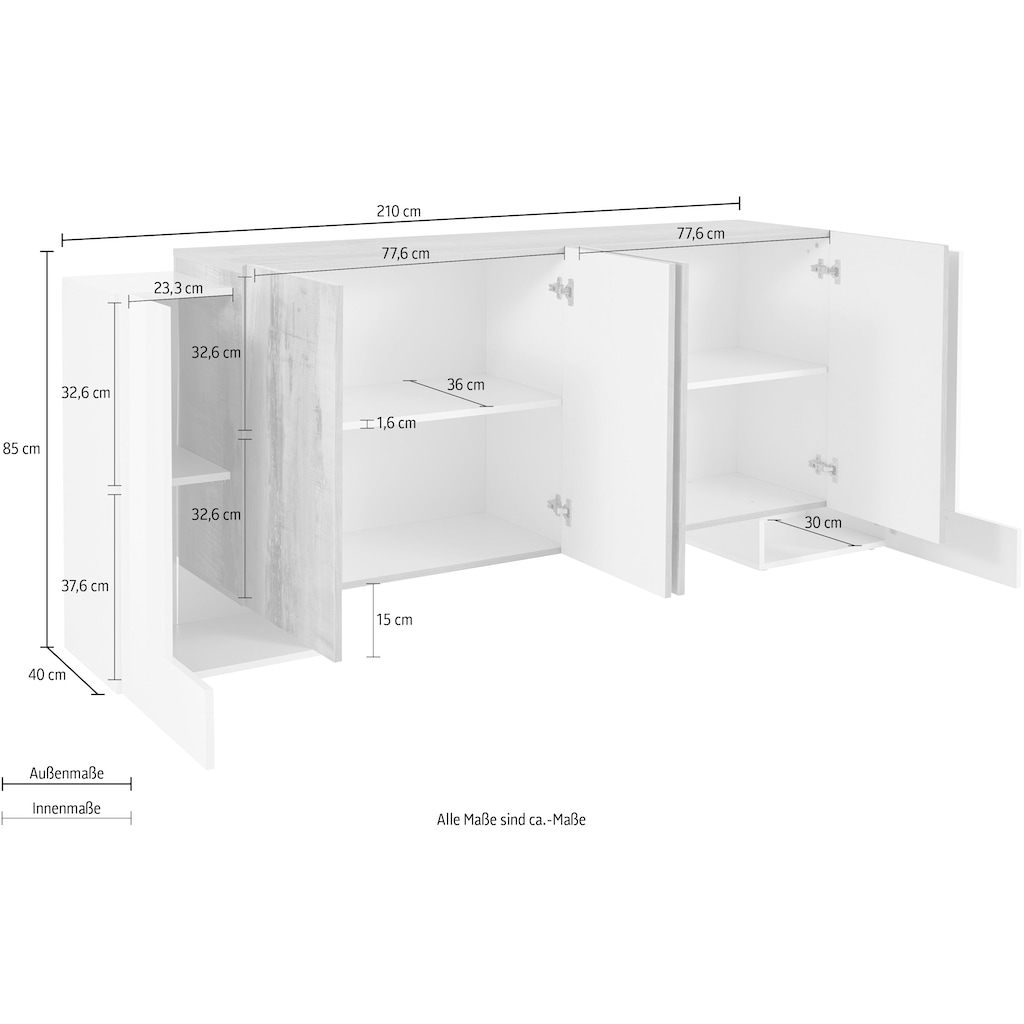 INOSIGN Sideboard »Pillon«