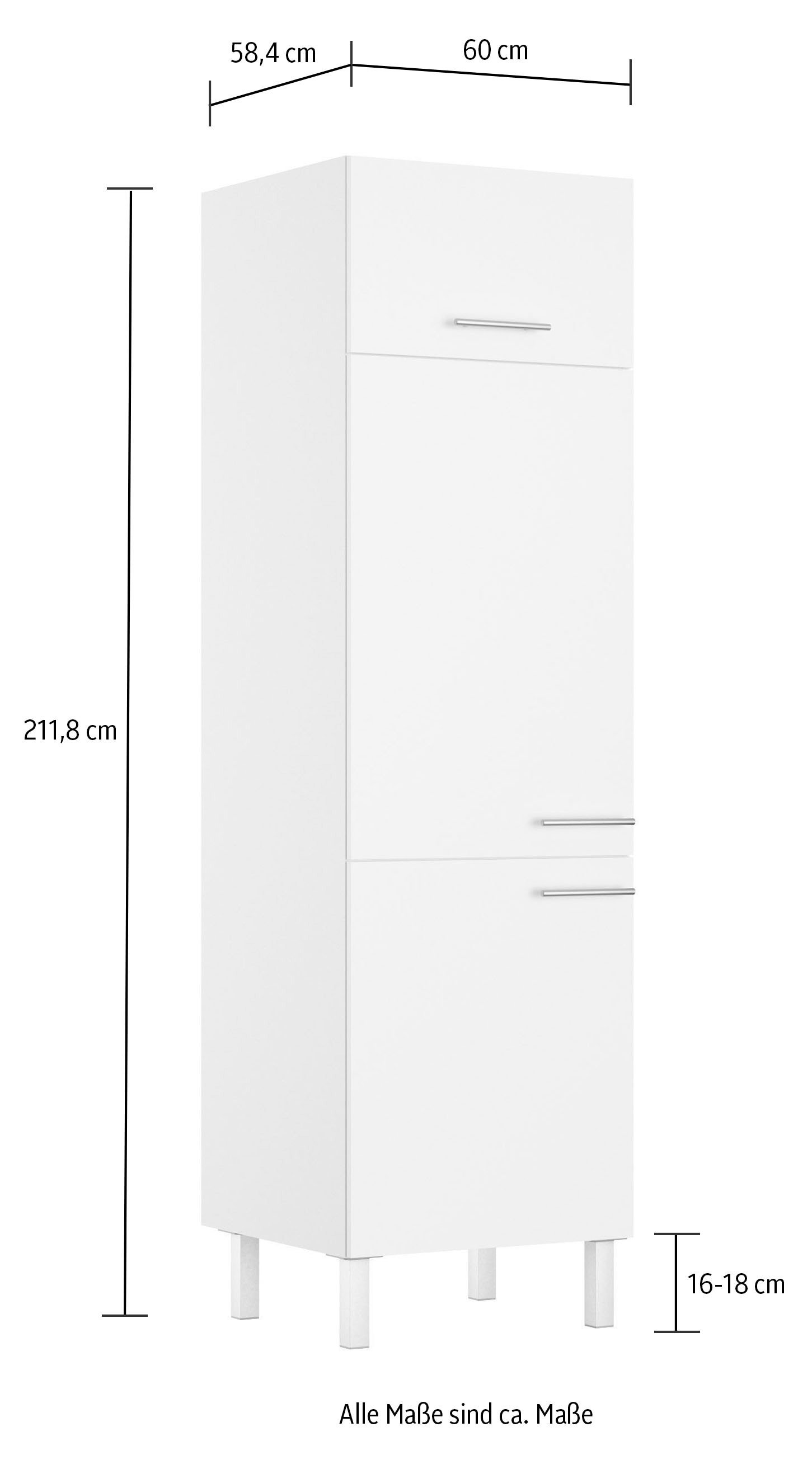 OPTIFIT Küche »Lilly«, Breite 60 cm, wahlweise mit E-Gerät