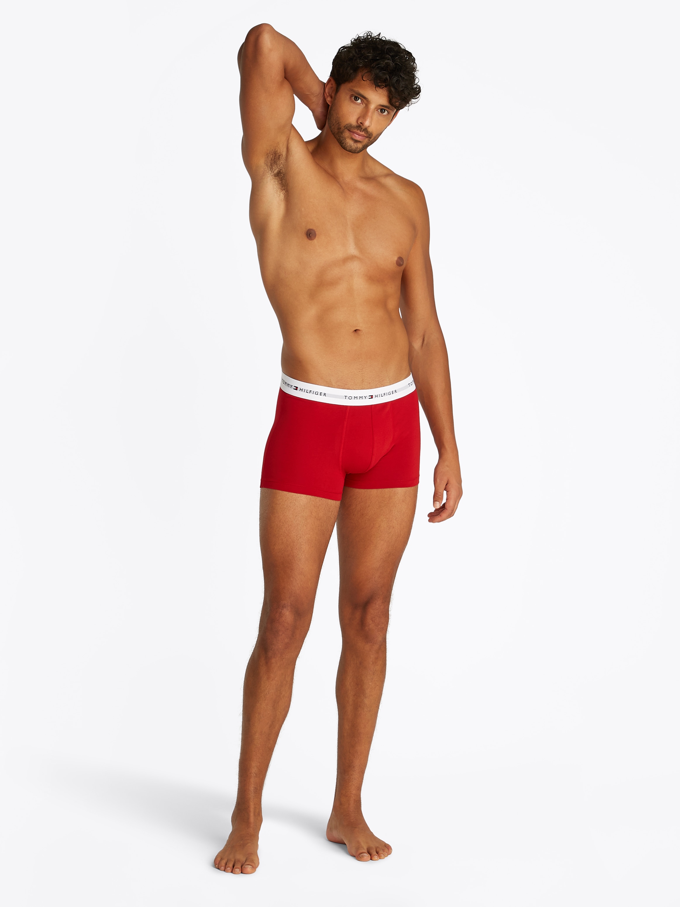 Tommy Hilfiger Underwear Boxer »TRUNK 5 PACK«, (5 St.), mit Logobund