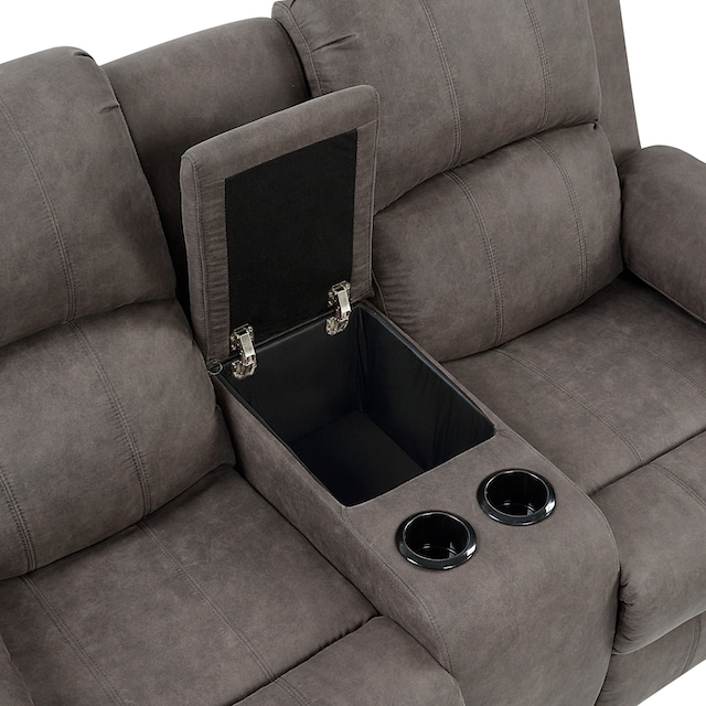 ATLANTIC home collection 2-Sitzer »Cicero«, mit Relaxfunktion, Federkern  und Getränkehalter bequem kaufen