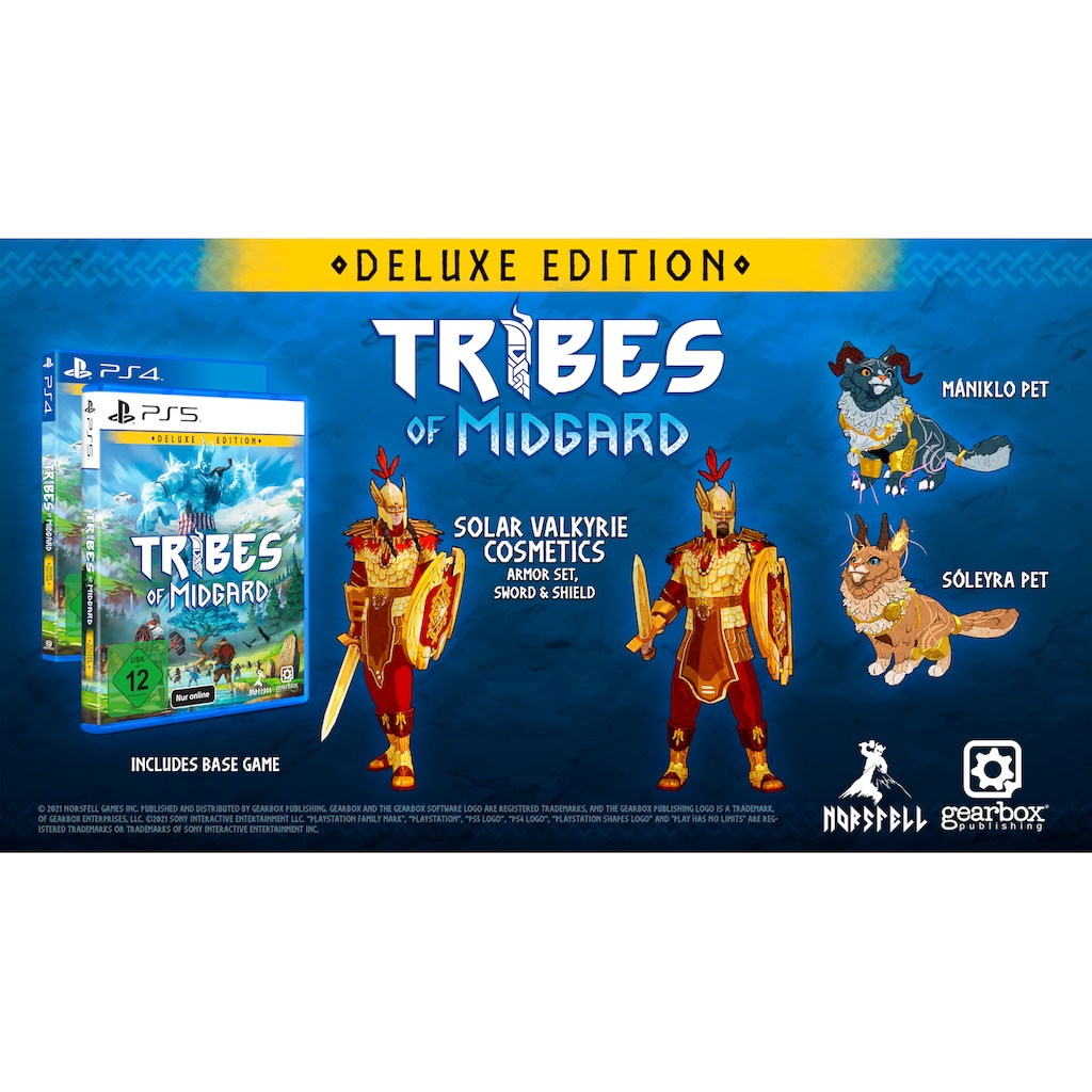 Gearbox Publishing Spielesoftware »Tribes of Midgard Deluxe Edition«, PlayStation 5