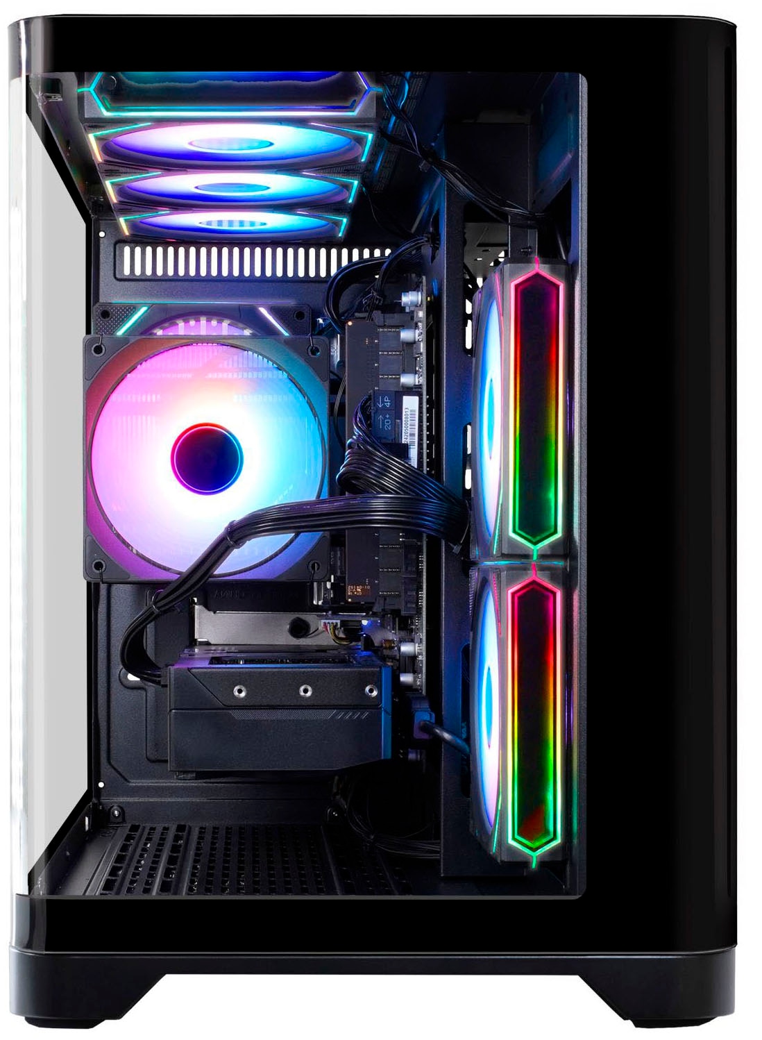 GAMEMAX Gaming-PC »HYPE-M BK 8205 AMD Ryzen 5 9600X 32GB DDR5 1TB SSD RX 9070« Windows 11, DDR5 RAM