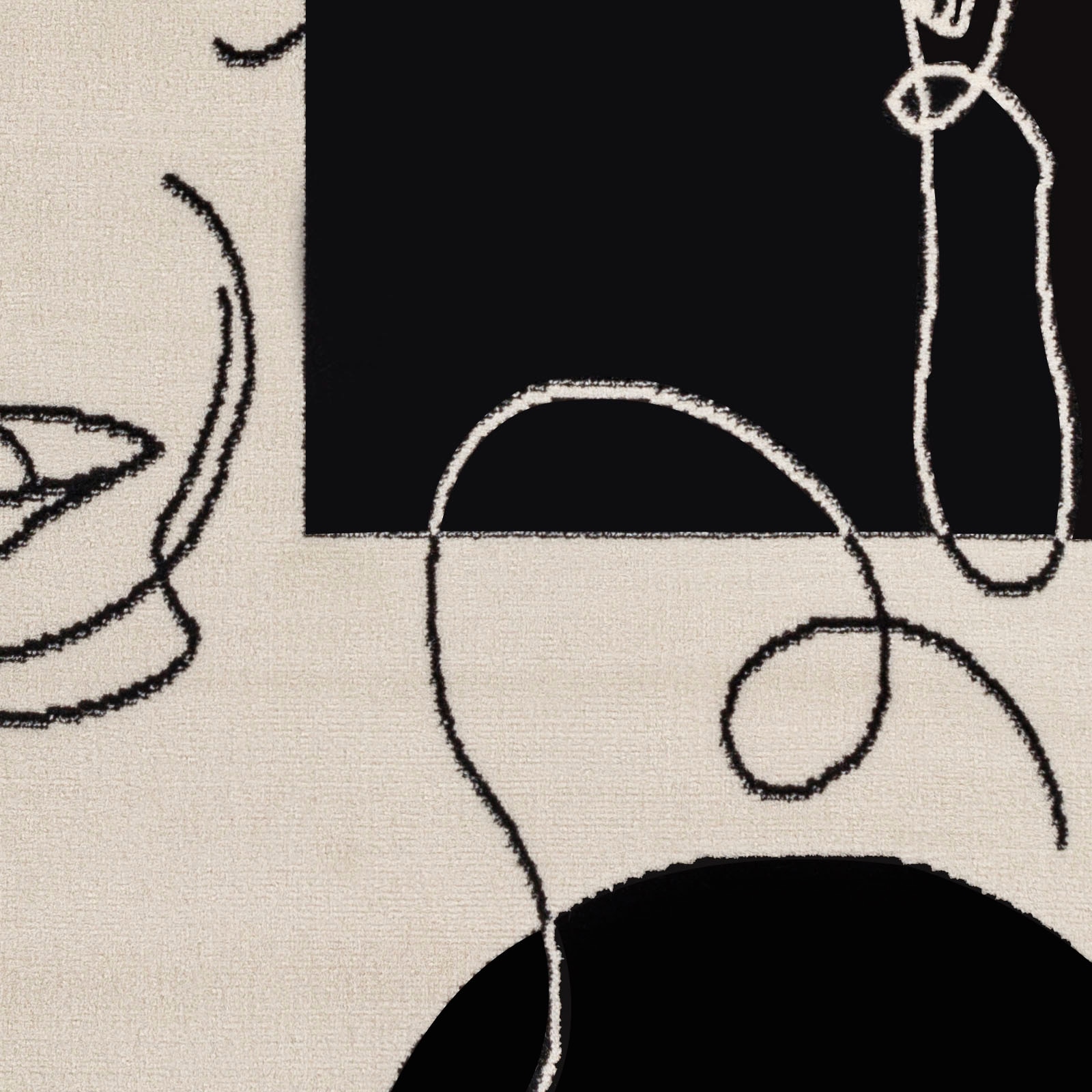 Livabliss Teppich »COBO« rechteckig 11 mm Höhe Skandi Design, Modern Boho Kurzflor Wohnzimmerteppich, Schlafzimmer