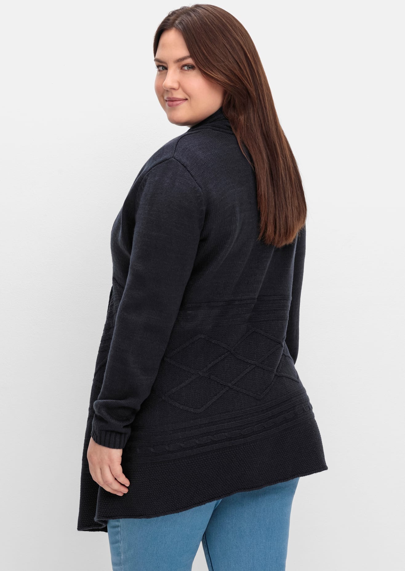 sheego by Joe Browns Longstrickjacke