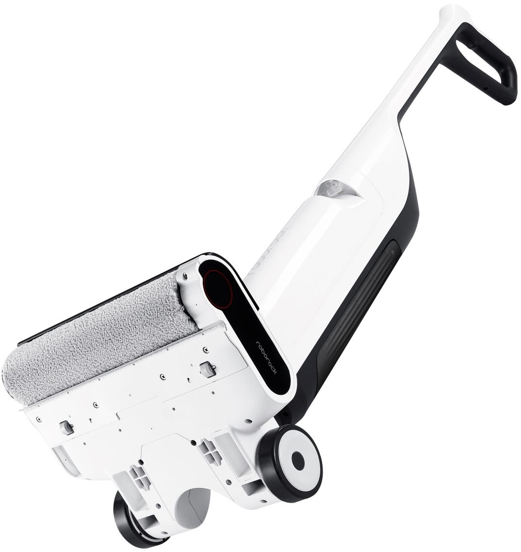 Roborock Nass-Trocken-Akkusauger »Flexi Lite, Selbstreinigende und trocknende Rolle in der Station«, DirTect™-Technologie zur intelligenten Schmutzerkennung