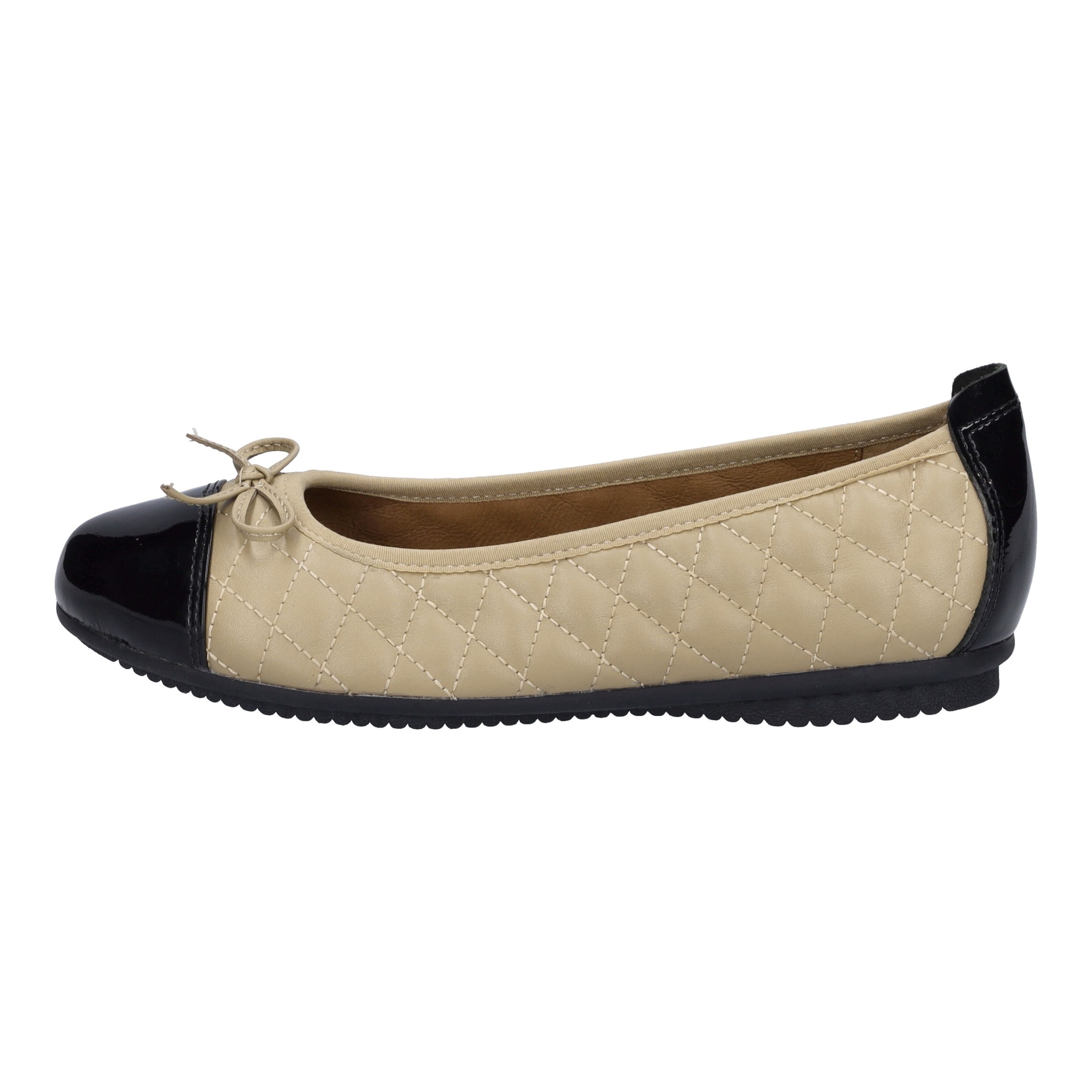 Josef Seibel Ballerina »Pippa 76, schwarz-beige«