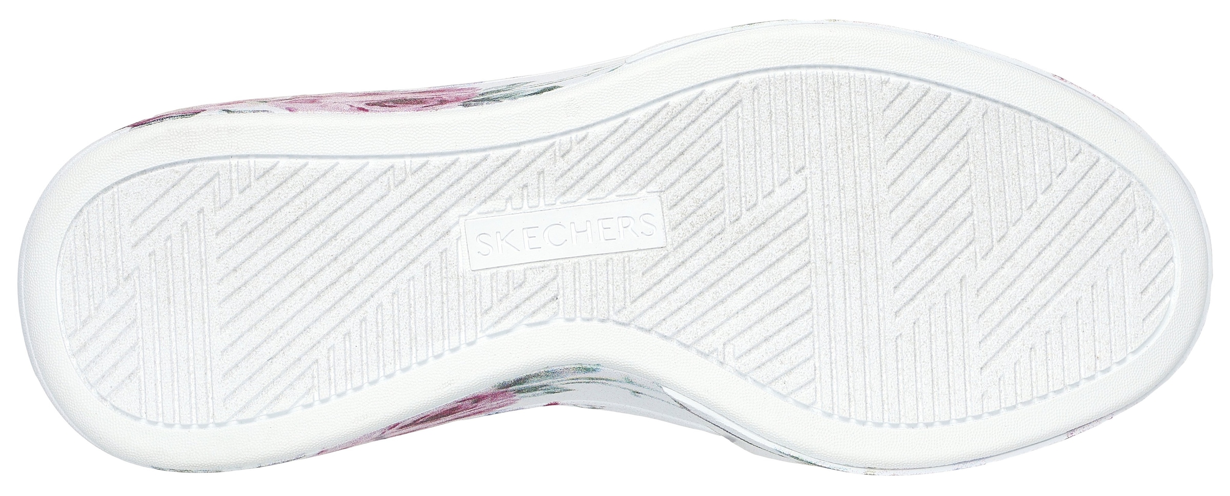 Skechers Sneaker »CORDOVA CLASSIC-PAINTED FLORALS«, Retro Sneaker, Schnürschuh mit Memory Foam