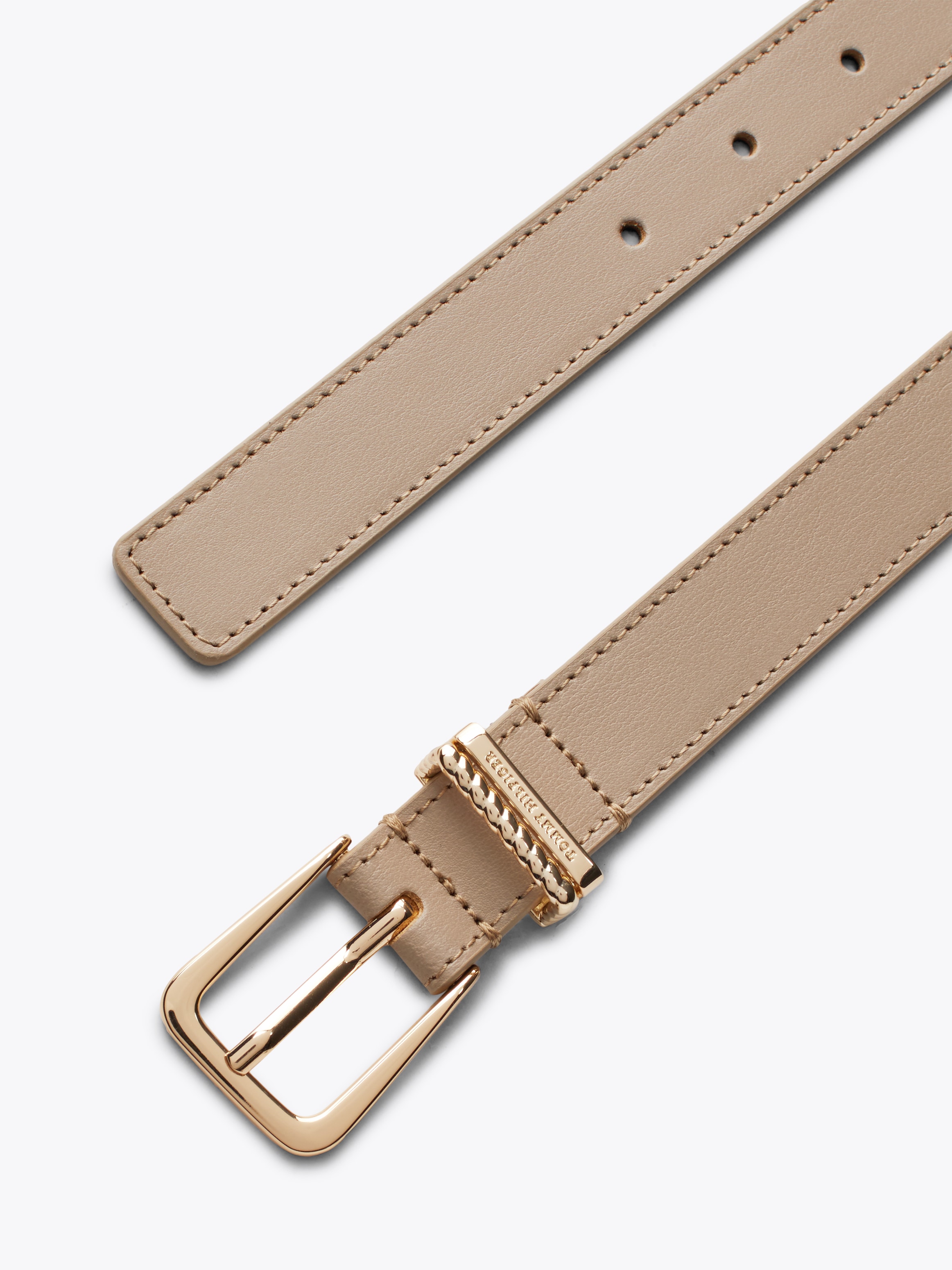 Tommy Hilfiger Ledergürtel »TH LUXE 2.5«, mit Logoprägung