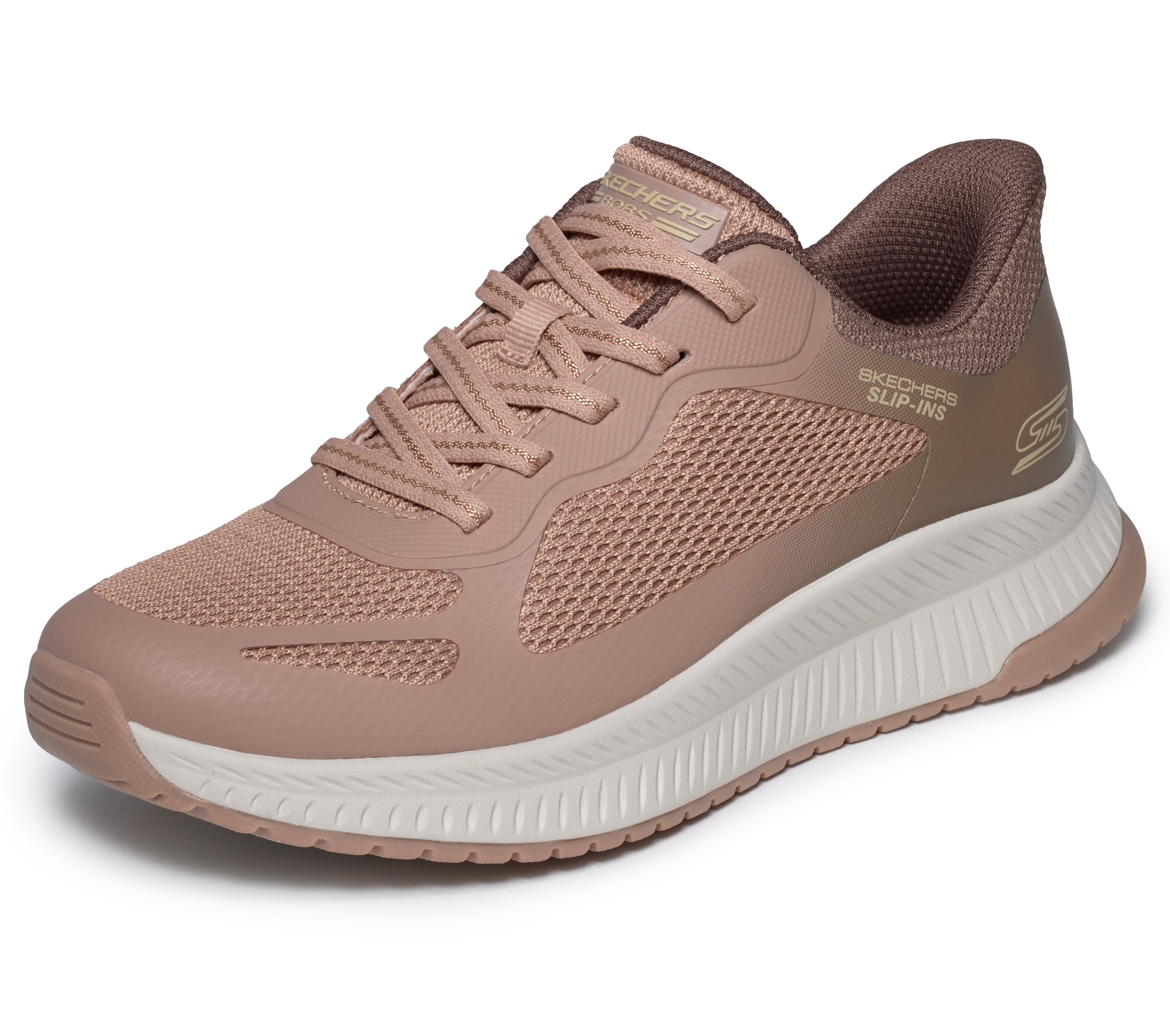 Skechers Slip-On Sneaker »BOBS SQUAD 4«  Slipper, Freizeitschuh, Halbschuh mit Memory Foam