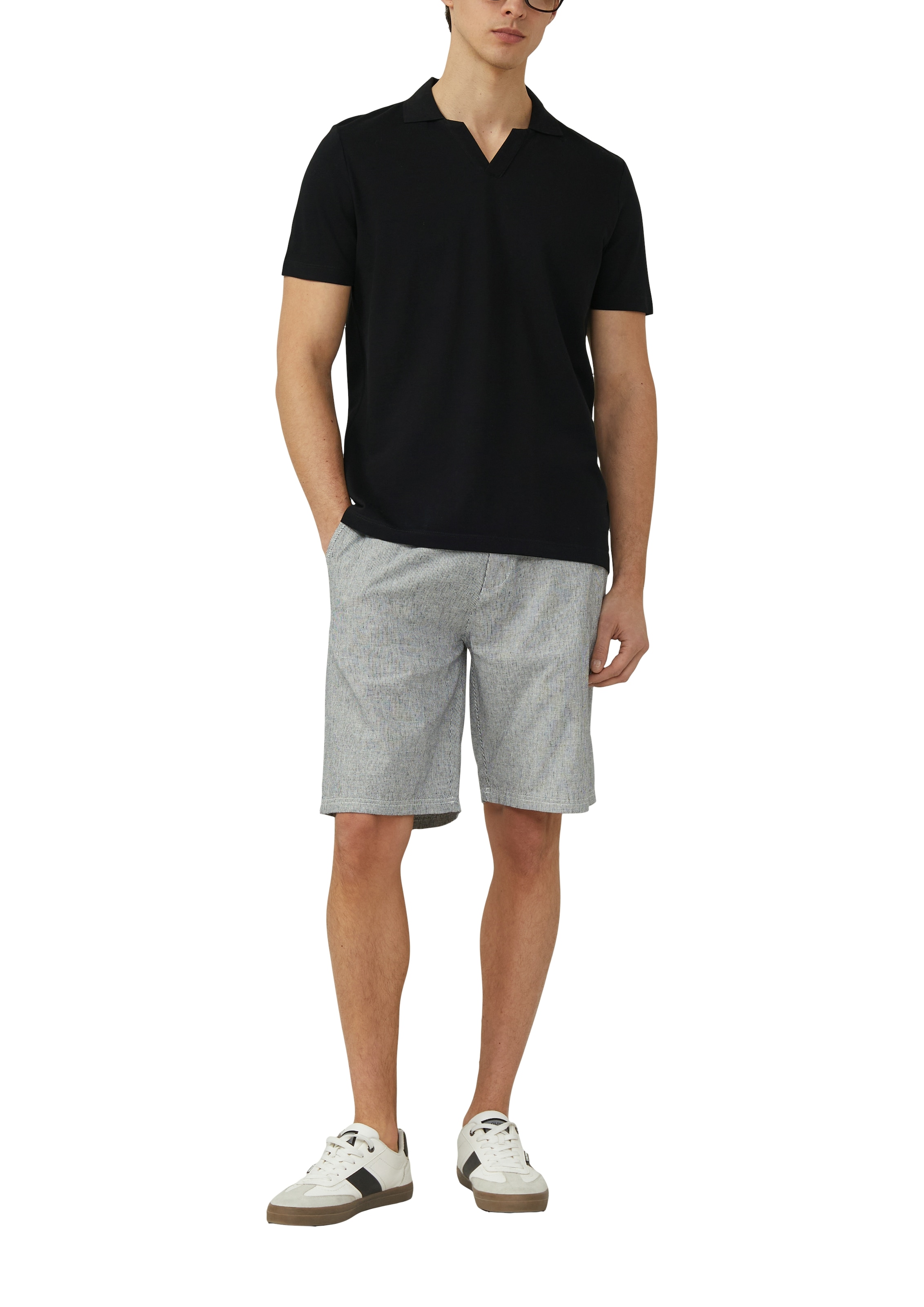 s.Oliver Shorts  Sommershorts mit Leinen