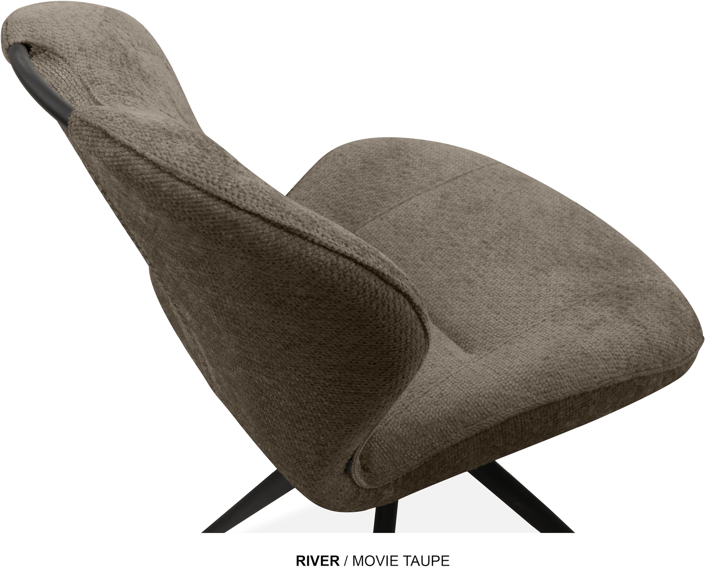 OMG Design Esszimmerstuhl »River« (Set) 2 Stk.Drehstuhl mit auto-return, mit Handgriff