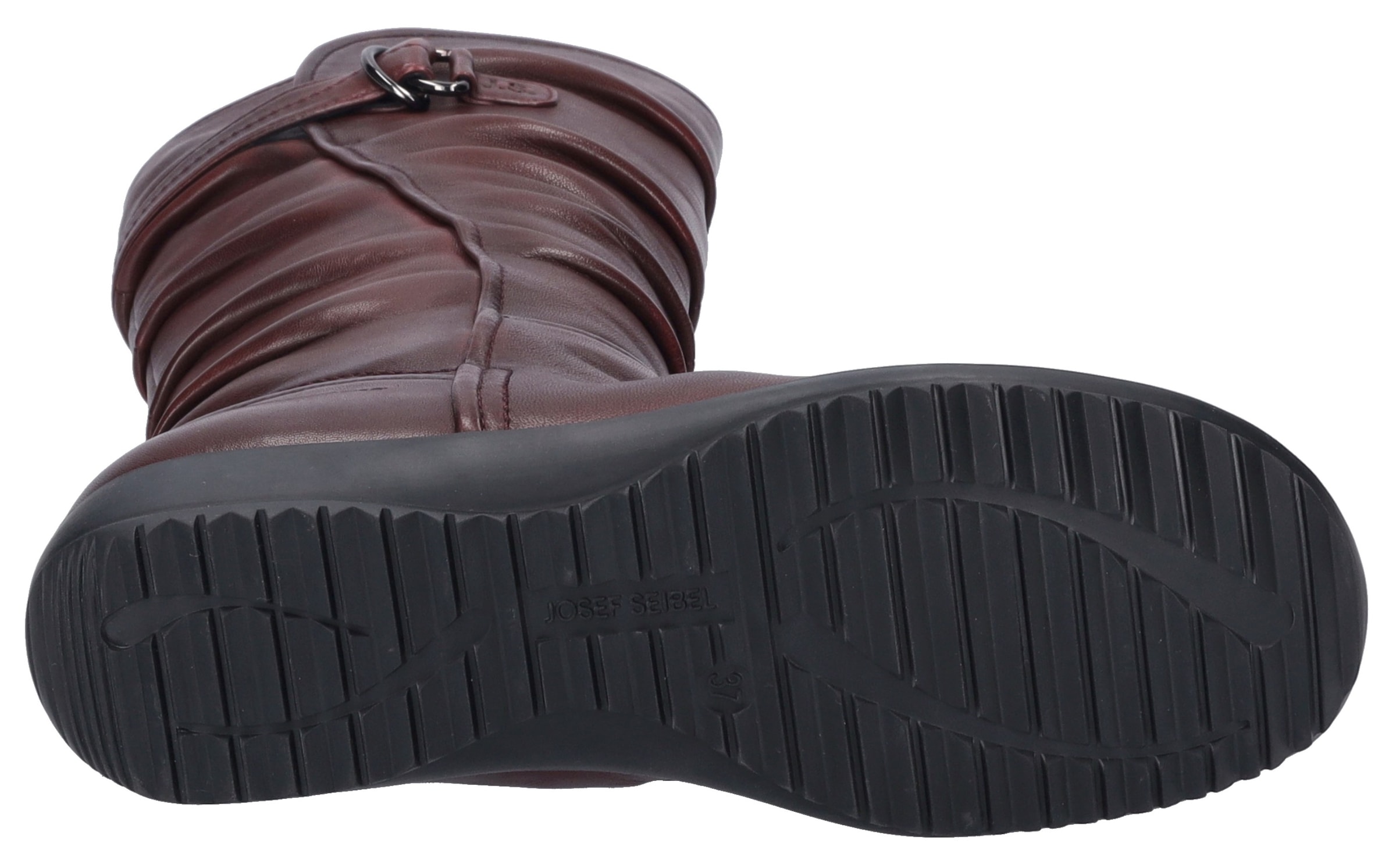 Josef Seibel Schlupfboots »Naly 23«, Stiefel, Schlupfstiefel, Winterstiefel mit Raffungen und XS-Schaft