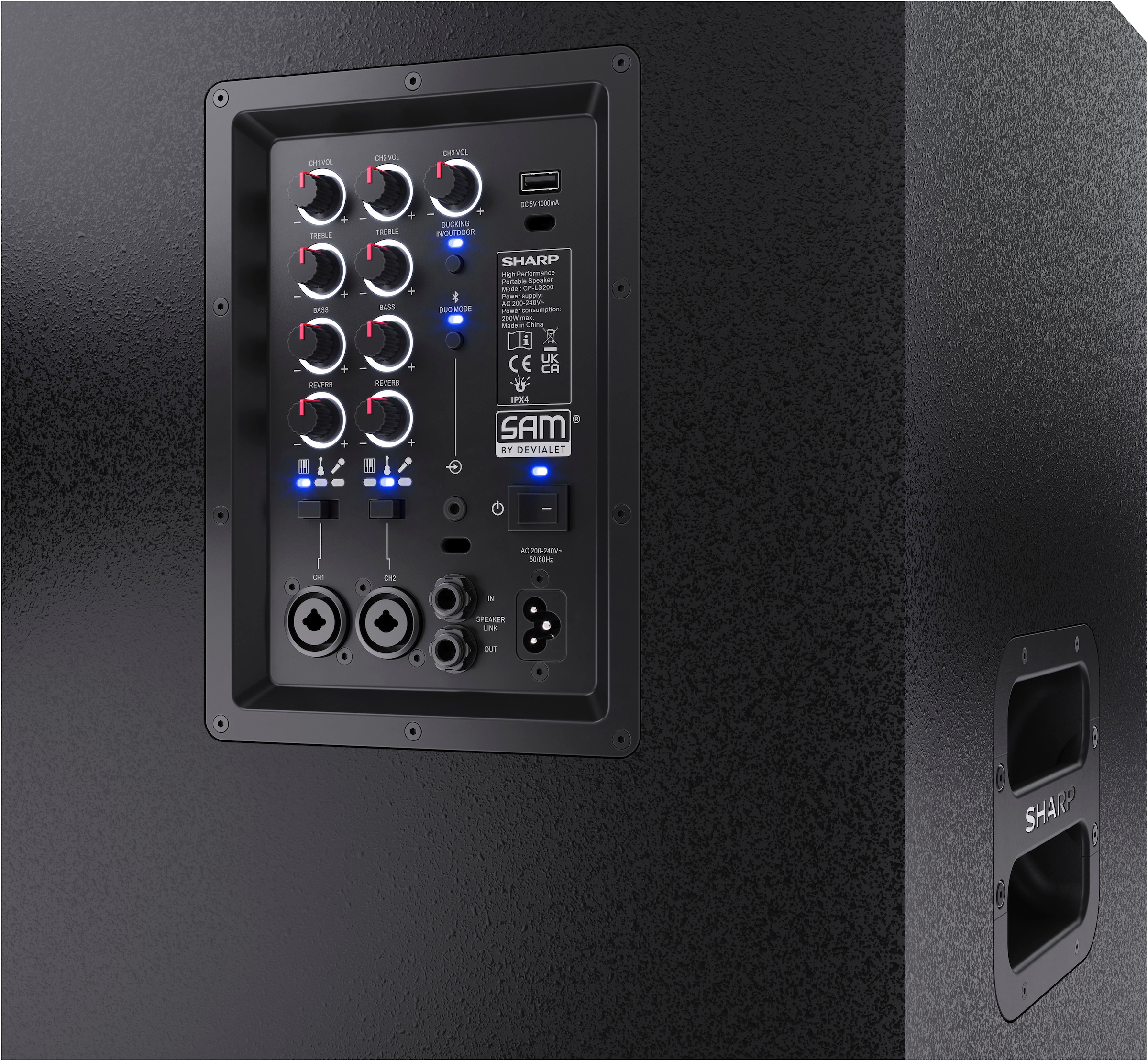 Sharp Party-Lautsprecher »Sumobox Pro«