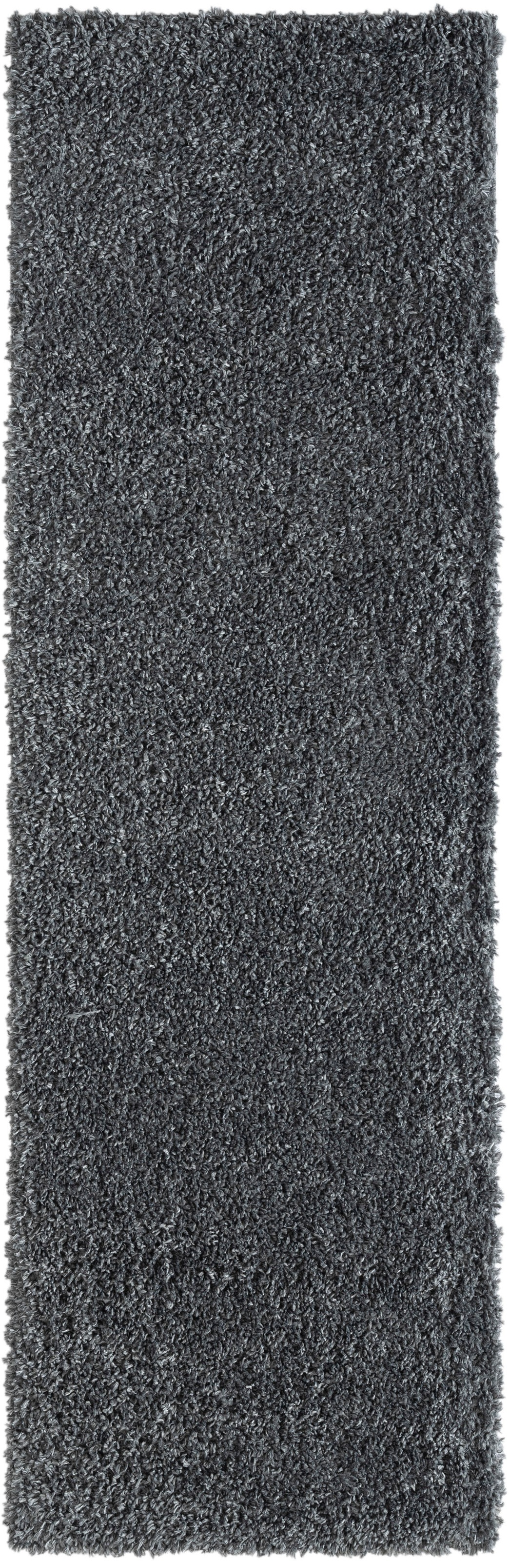 Myflair Möbel & Accessoires Hochflor-Läufer »My Shaggy«, rechteckig, 37 mm Höhe, Shaggy, Uni Farben, leicht glänzend, Microfaser, extra flauschig