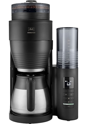 Kaffeemaschine mit Mahlwerk »AromaFresh Therm Pro X 1030-12 schwarz-silber«, 1 l...