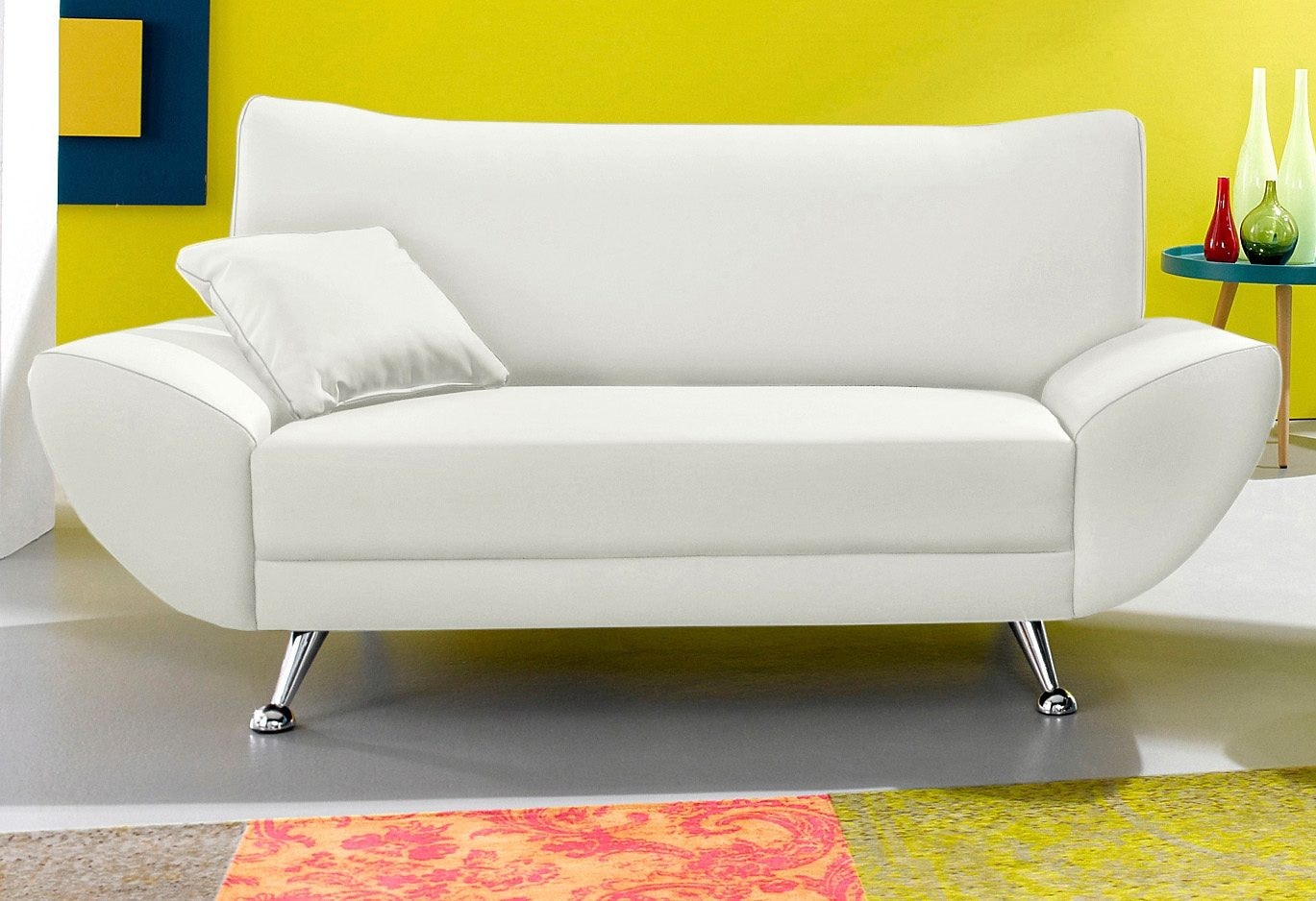 INOSIGN 2-Sitzer »Saltare, elegant und komfortabel, toller Designfuß«