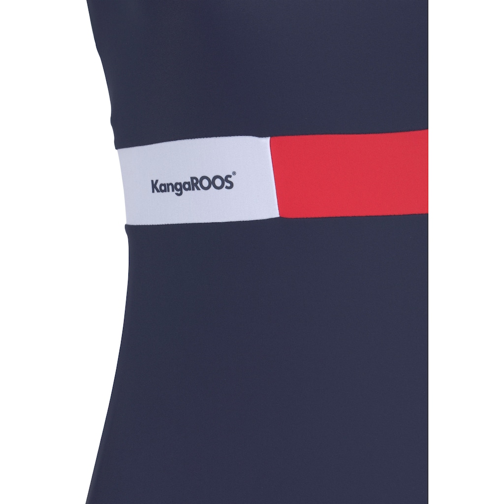 KangaROOS Badeanzug »Energy«, in sportlichem Design und mit Logo-Schriftzug