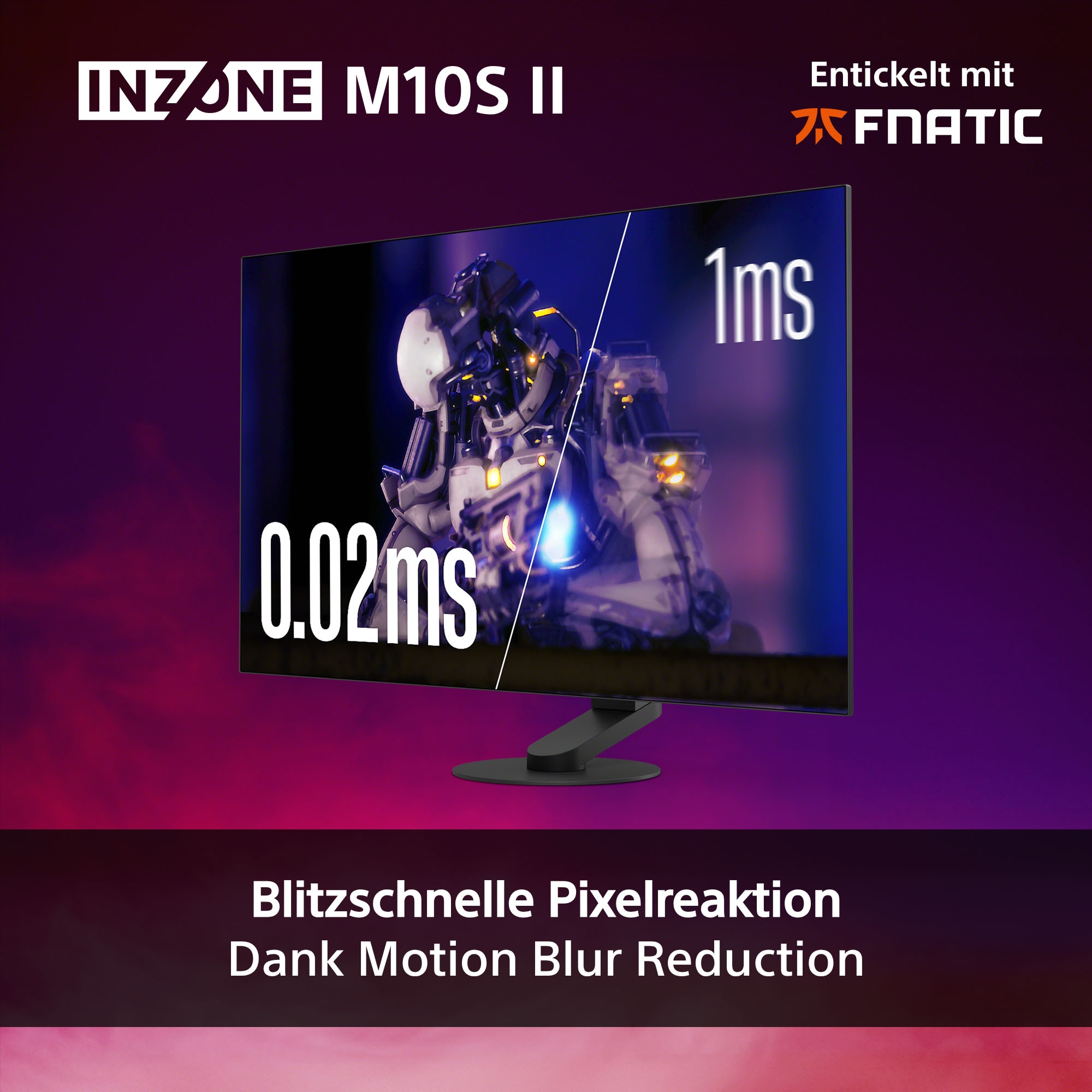 Sony Gaming-Monitor »INZONE M10S II« 67 cm/27 ″  2560 x 1440 px QHD 0,02 Reaktionszeit 540 Hz SDM-27Q102
