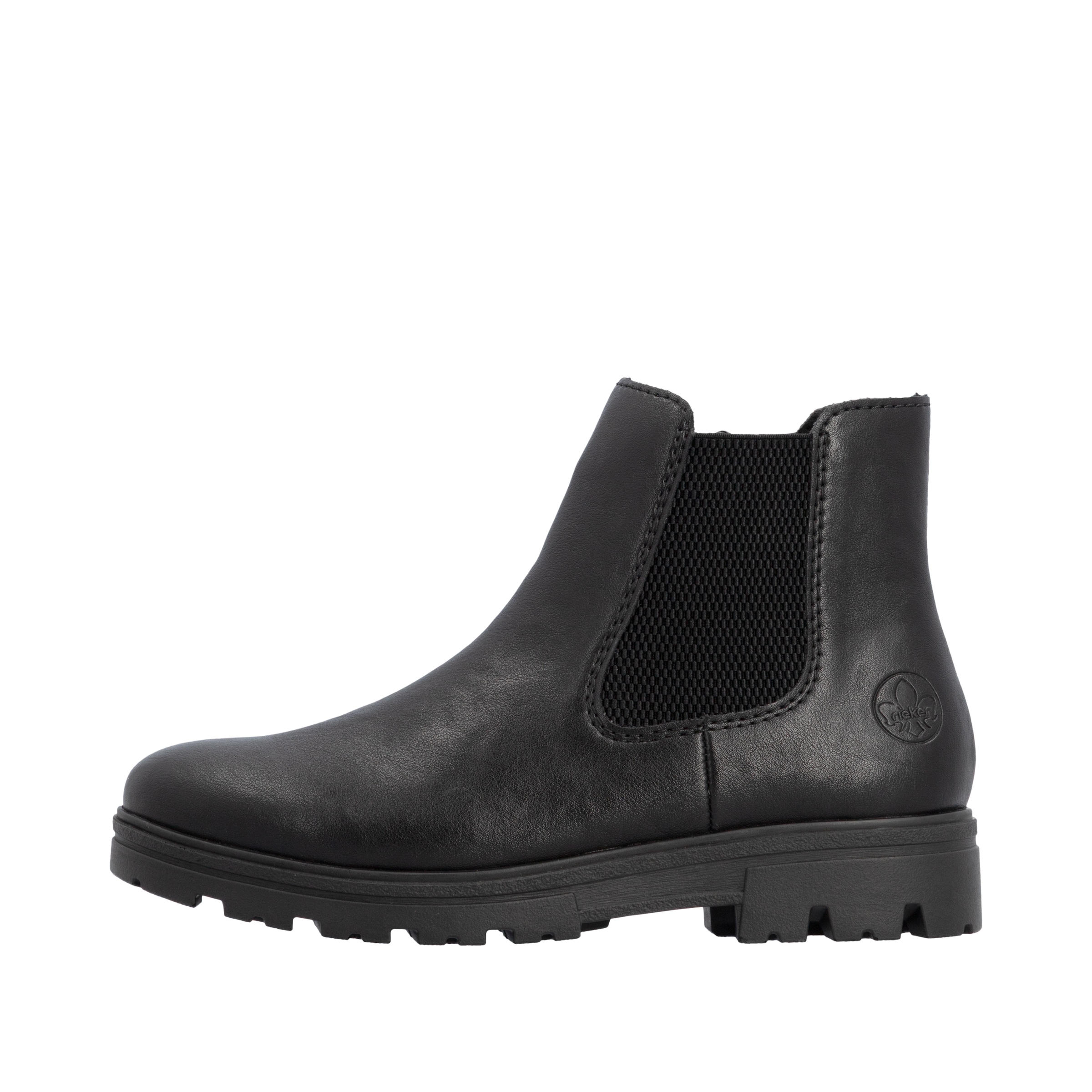 Rieker Chelseaboots  Blockabsatz, Stiefelette mit praktischem Innenreißvreschluss