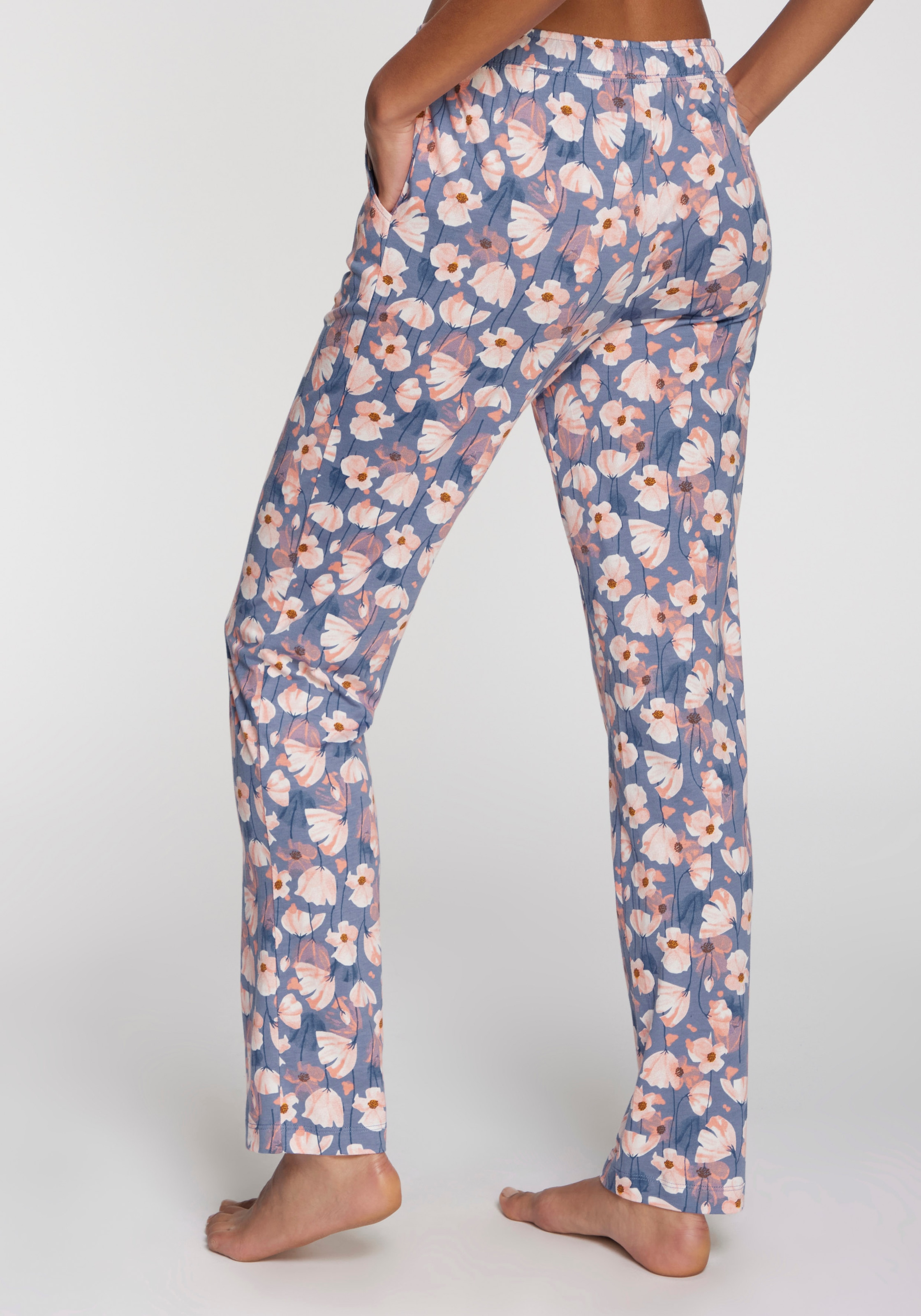 Vivance Dreams Pyjamahose  mit Schönem Allover-Muster