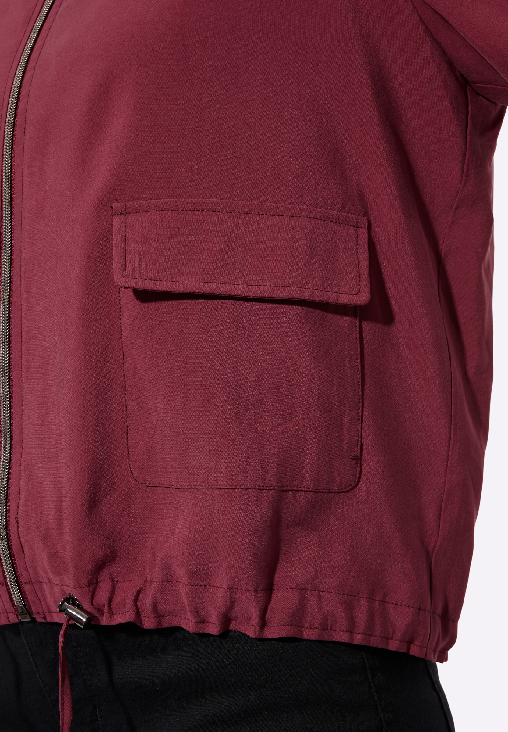 creation L Blusenblazer »Modal-Blouson Blouson mit Tunnelzug«