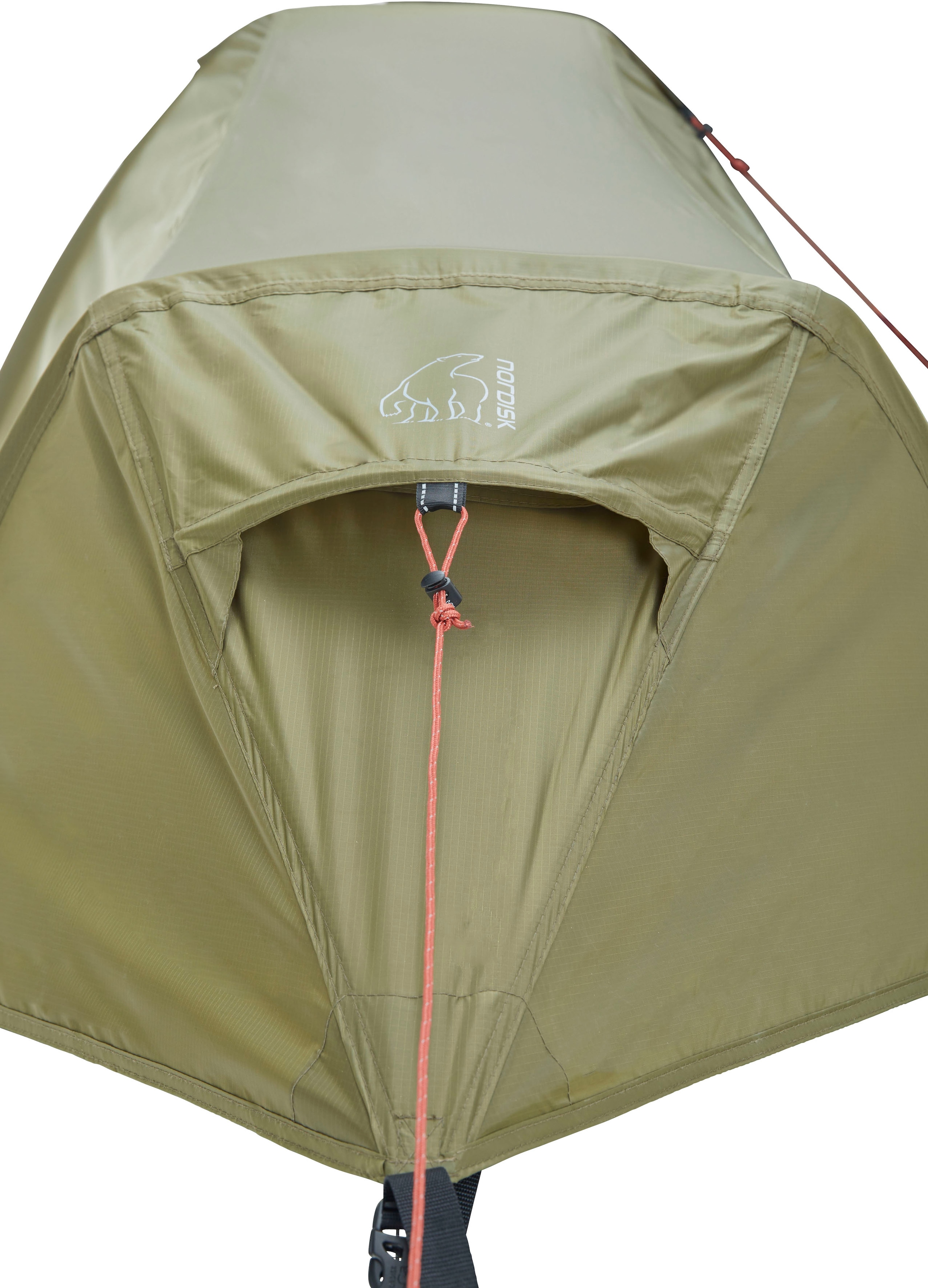 Nordisk Tunnelzelt »Svalbard 1 PU Tent Dark Olive«, 1 Personen, (Packung, 1 tlg.)