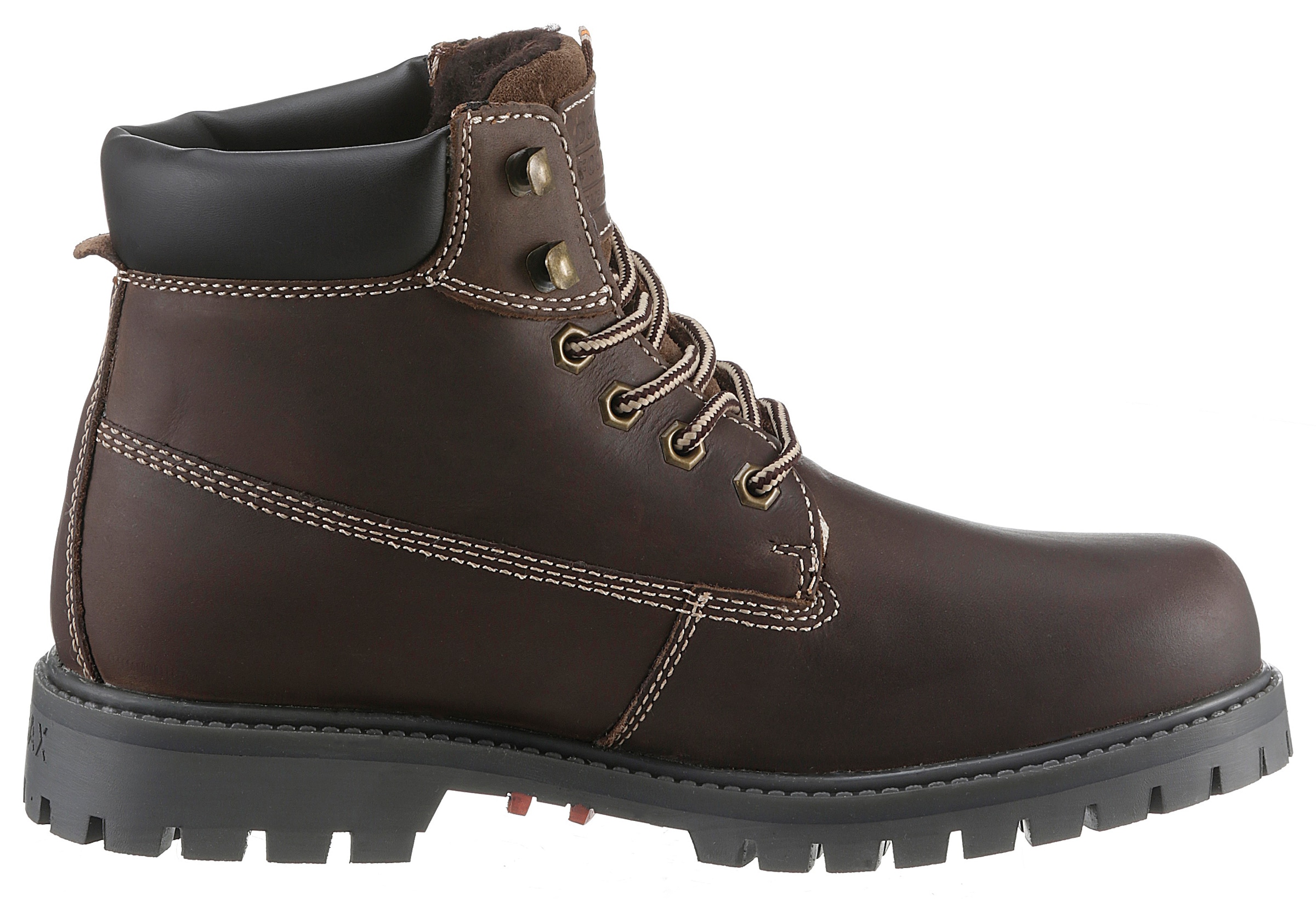 Dockers by Gerli Winterboots  Workerboots, Schnürstiefel mit Blockabsatz