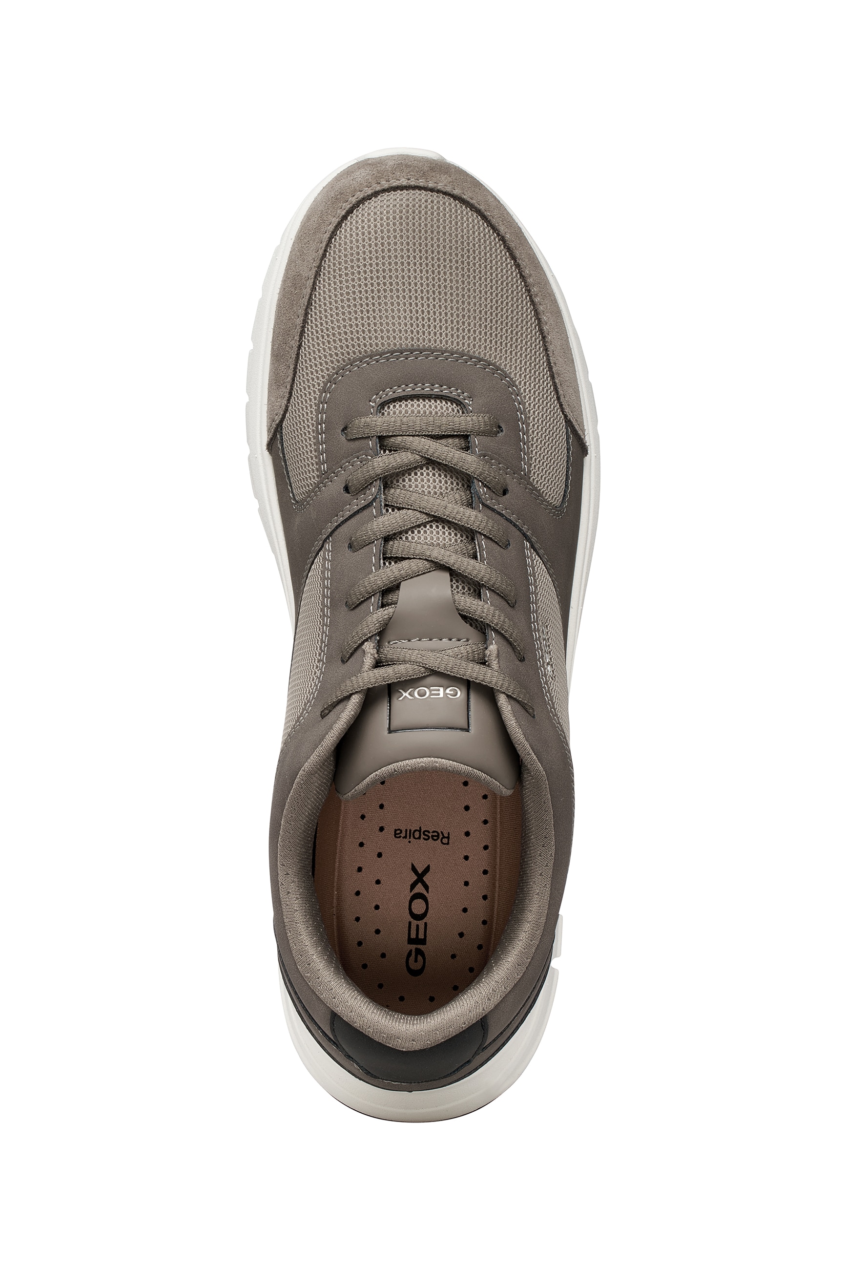 Geox Sneaker »U FLEXTRIDE R«  Halbschuh, Freizeitschuh, Schnürschuh mit Logo-Emblem