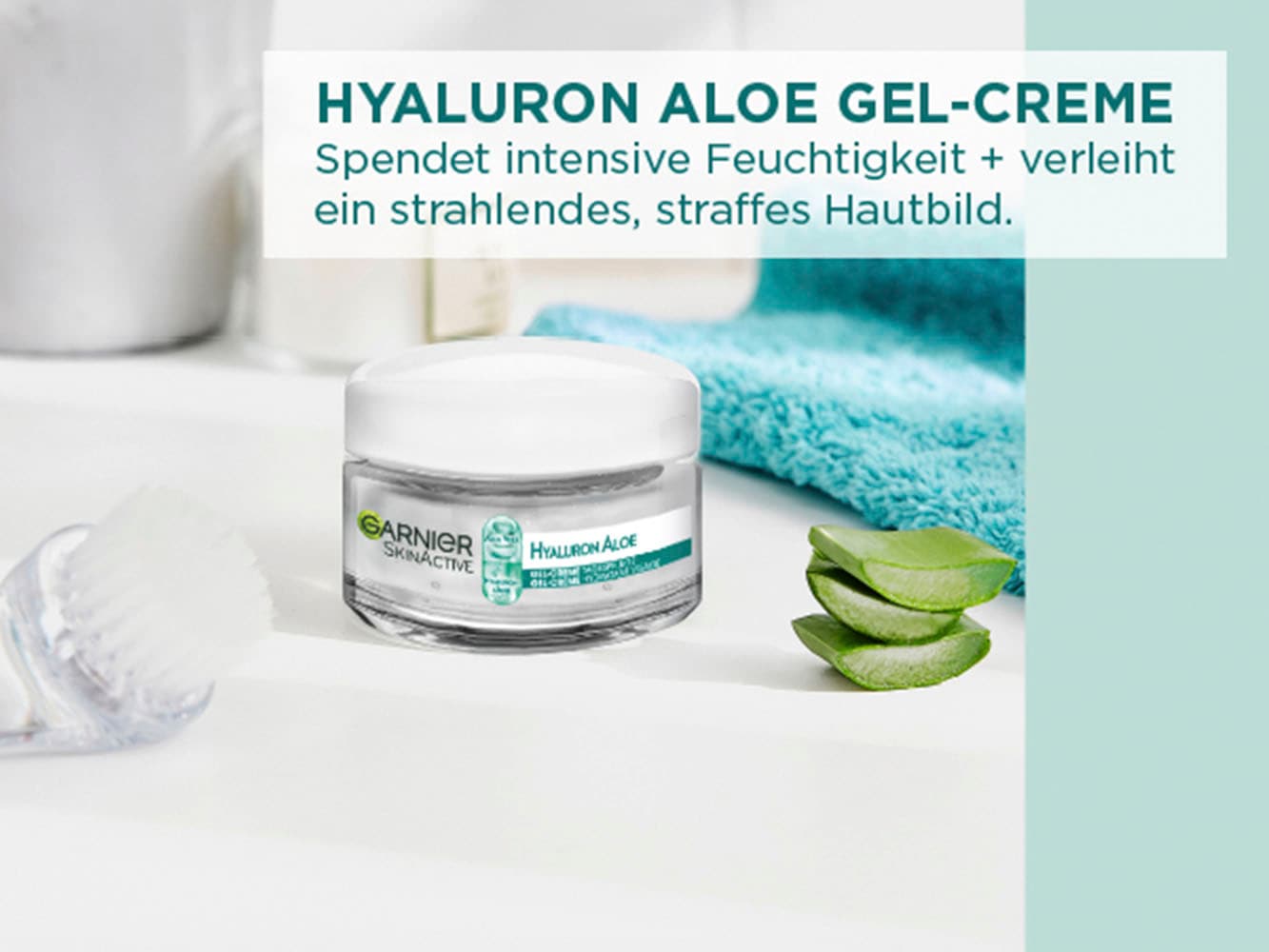 GARNIER Gesichtsgel »Hyaluron Aloe Gel-Creme«, mit hoher Wirksamkeit