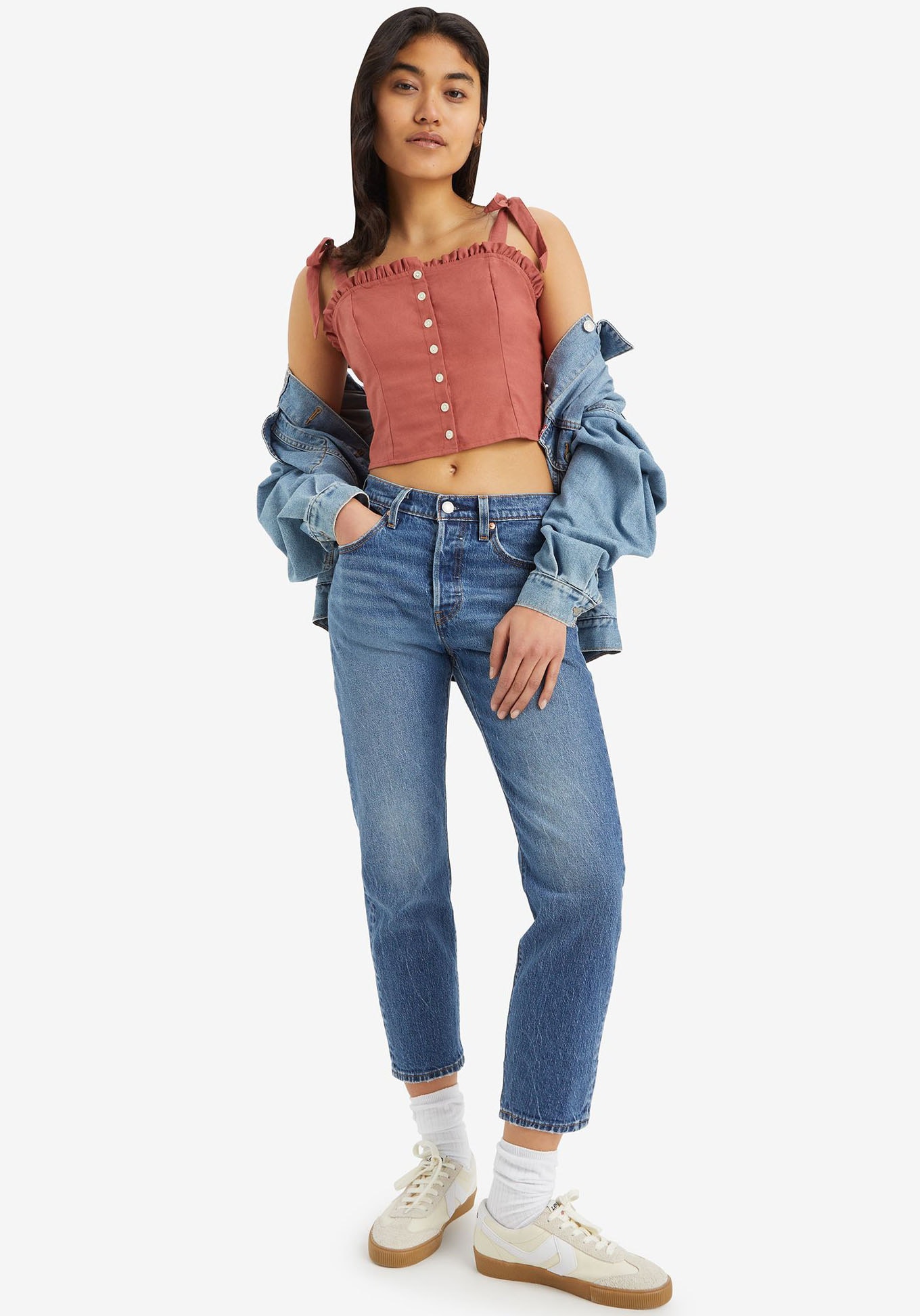 Levi's® 7/8-Jeans »501 Crop«, 501 Collection, 5-Pocket-Style