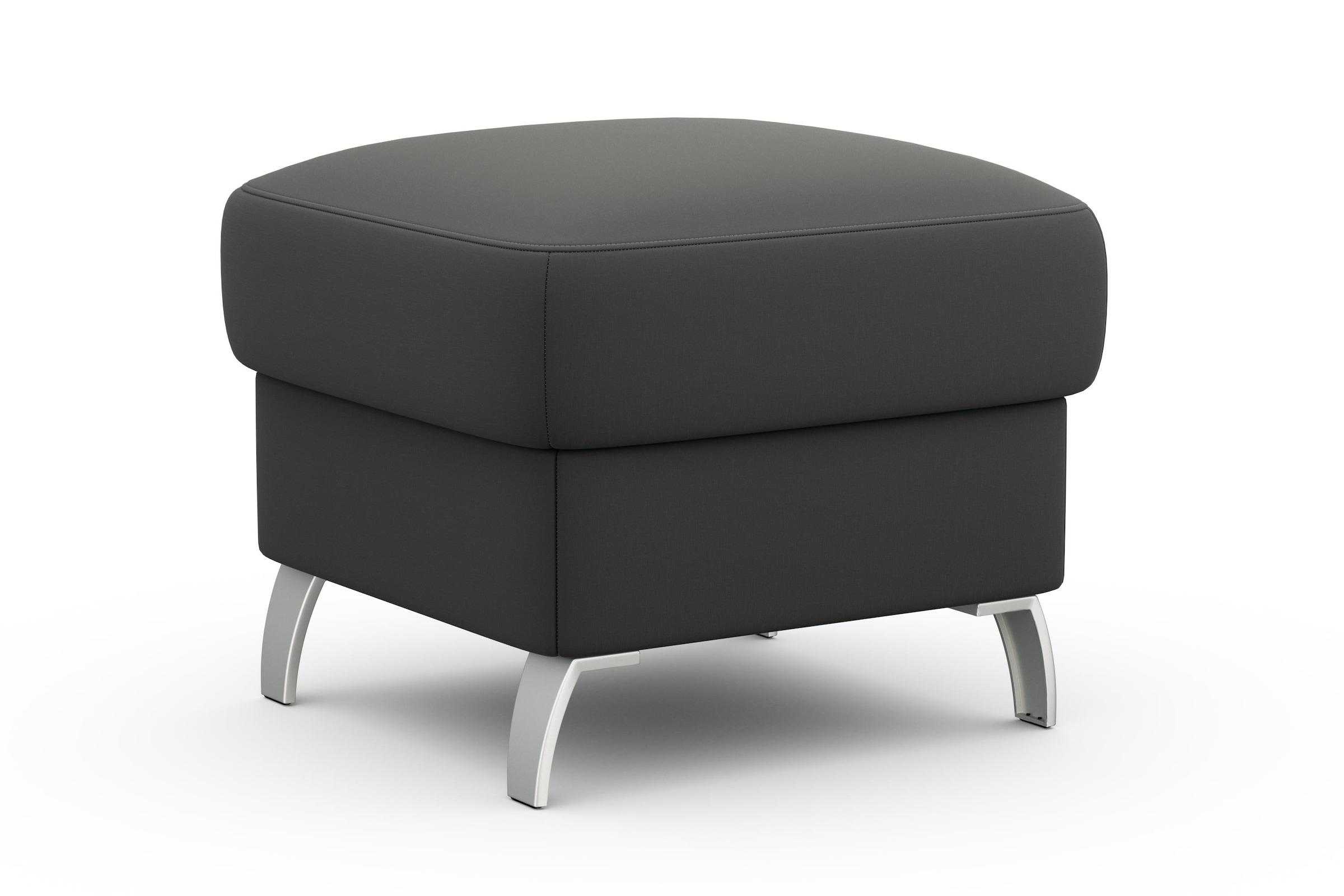 sit&more Hocker »Palmera, B: 58 cm«, mit Stauraum, Federkern