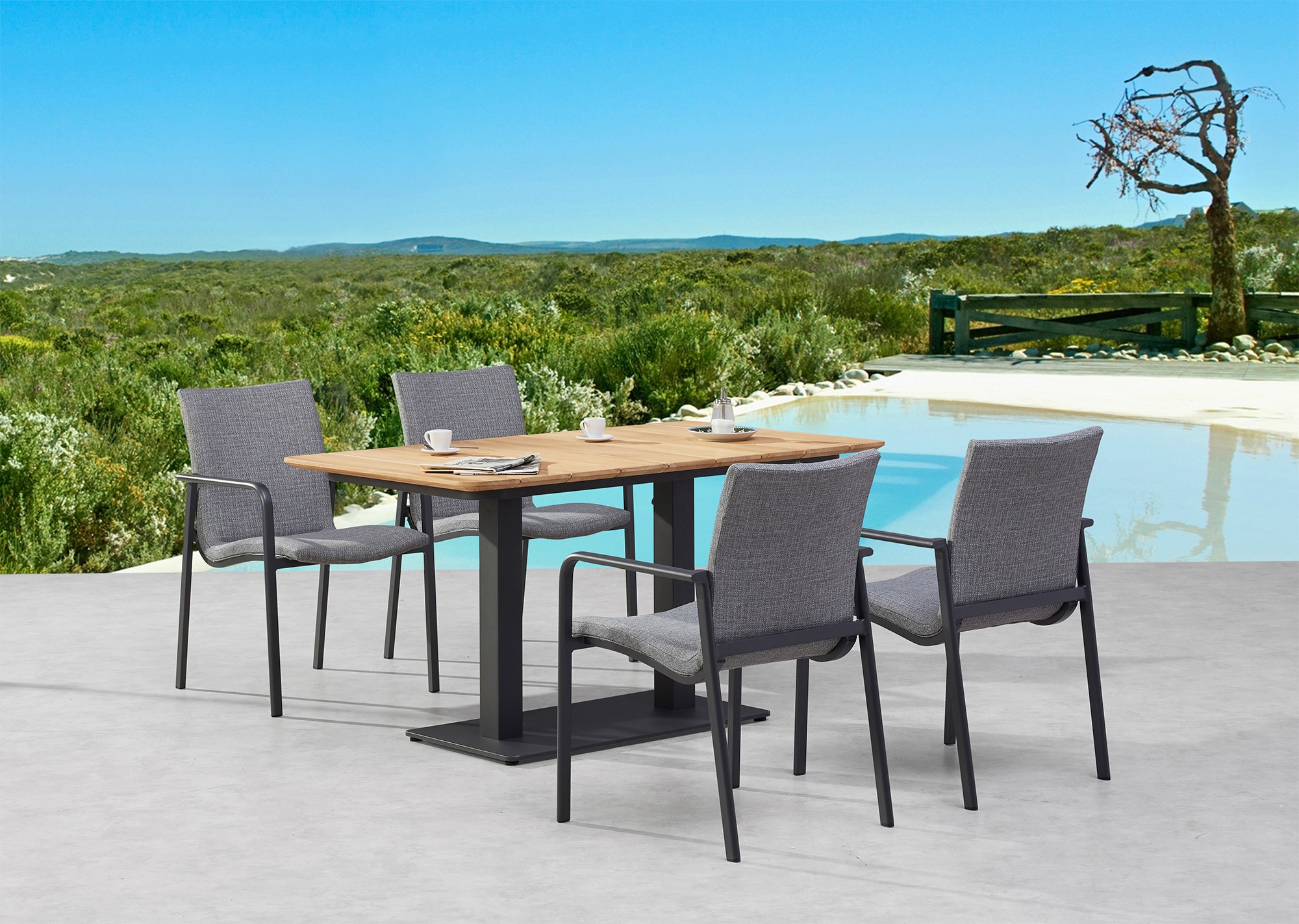 | Best Dining-Sessel online »Positano«, XXL Garantie Jahren Gartensessel mit anthrazit/he kaufen Positano 3