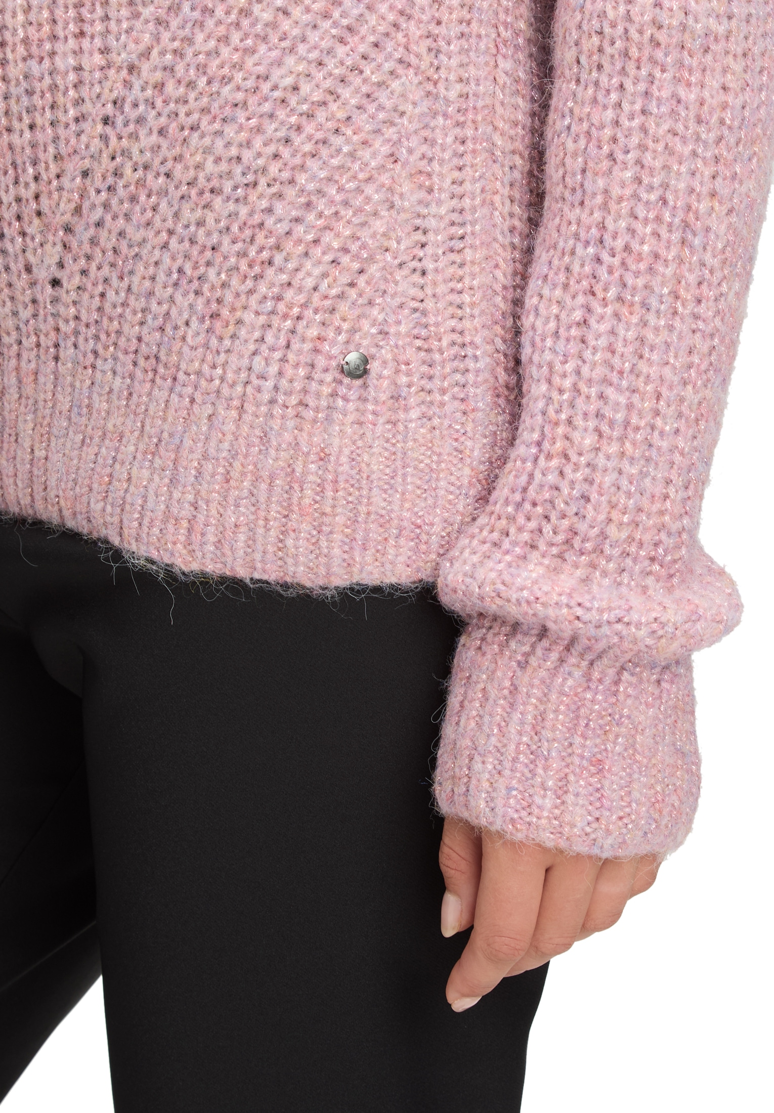 Betty&Co Strickpullover »Strickpullover mit Lurexfaden«