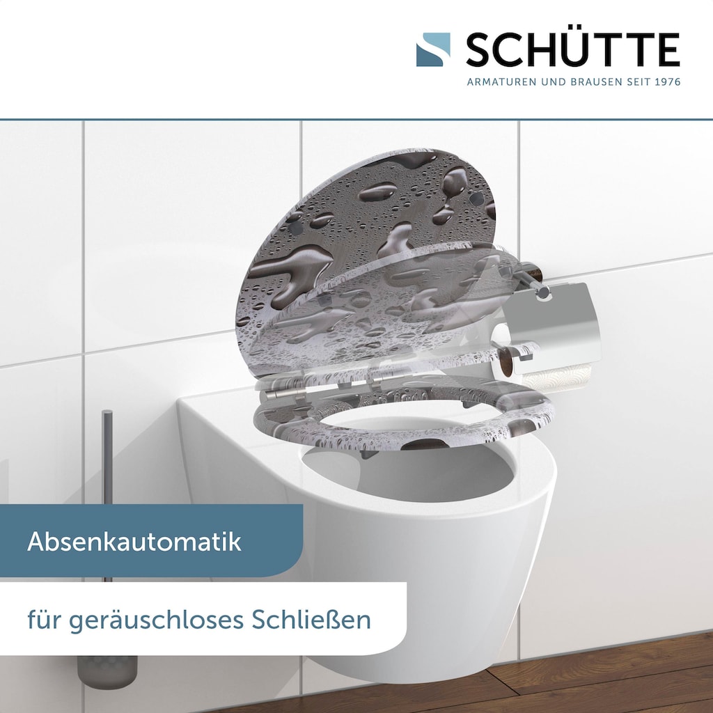 Schütte WC-Sitz »Grey Steel«