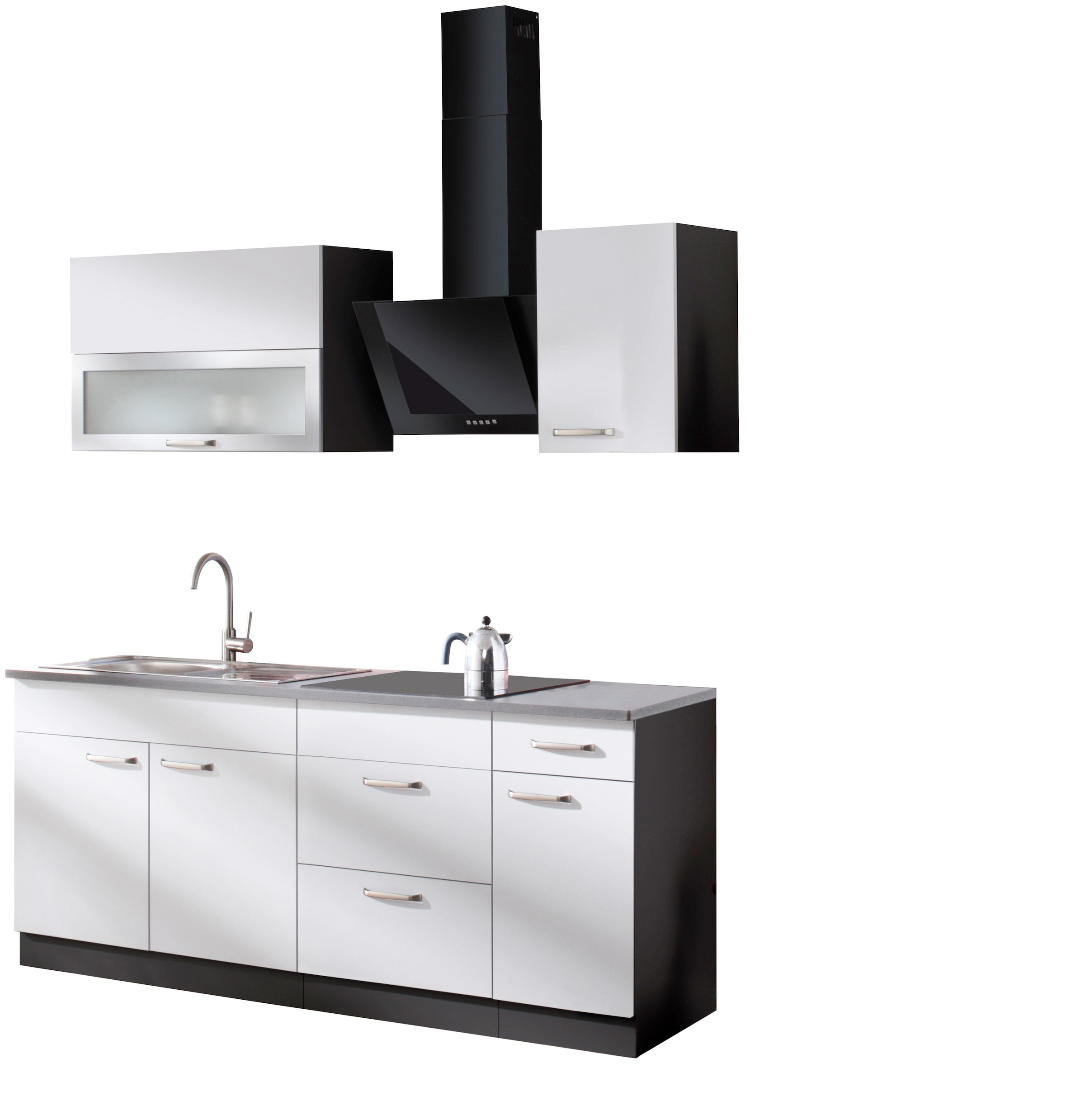 wiho Küchen Küchenzeile »Michigan« Breite 200 cm