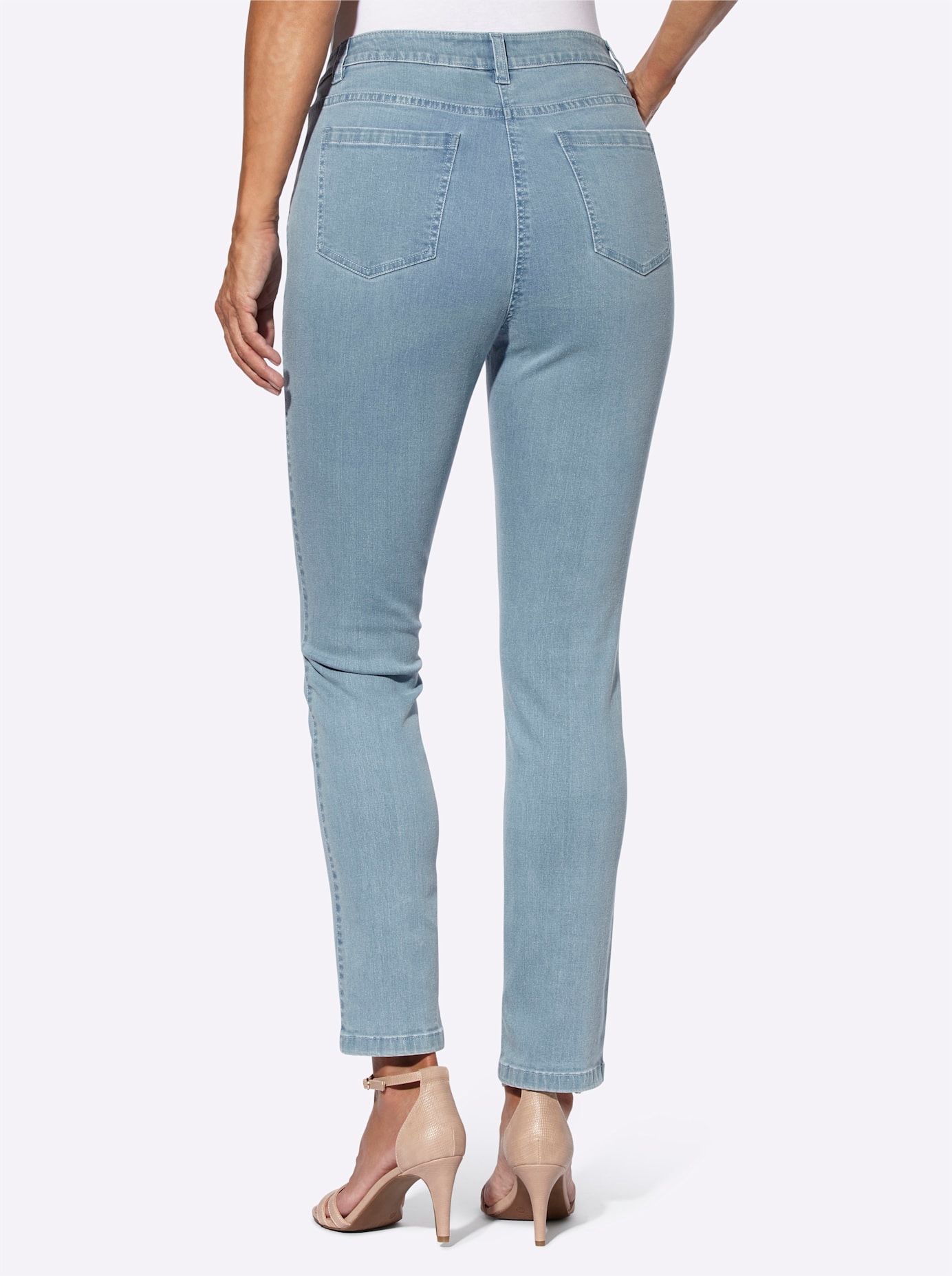 Lady 5-Pocket-Jeans, (1 tlg.)