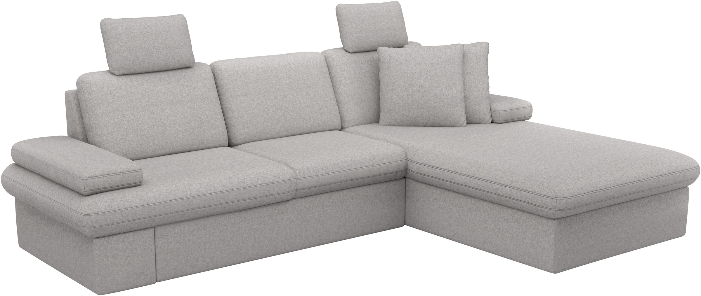sit&more Ecksofa »Moreno«, mit Armteilverstellung,wahlweise mit Bettfunktion