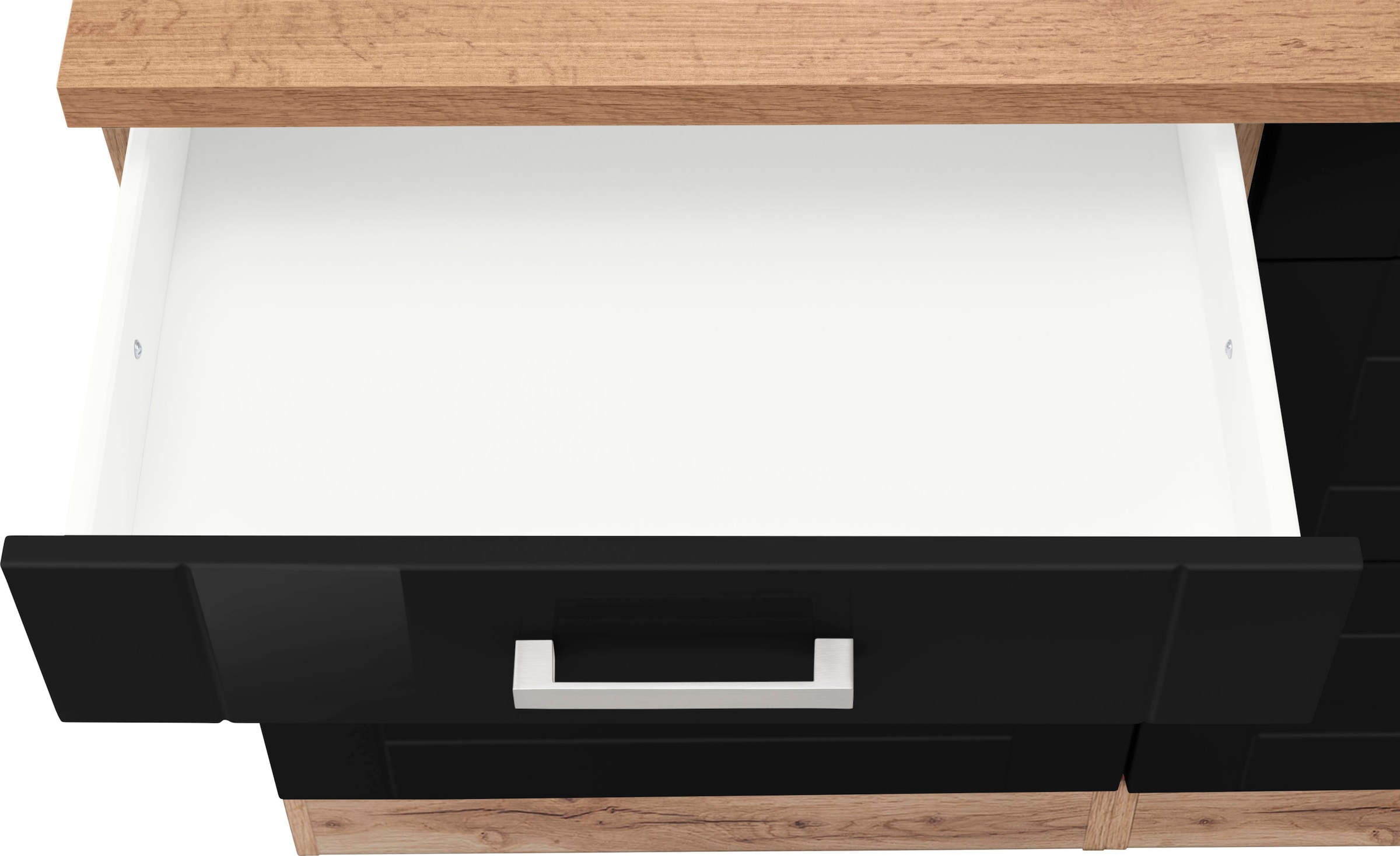 KOCHSTATION Küchenzeile »KS-Tinnum« ohne E-Geräte, Breite 390 cm